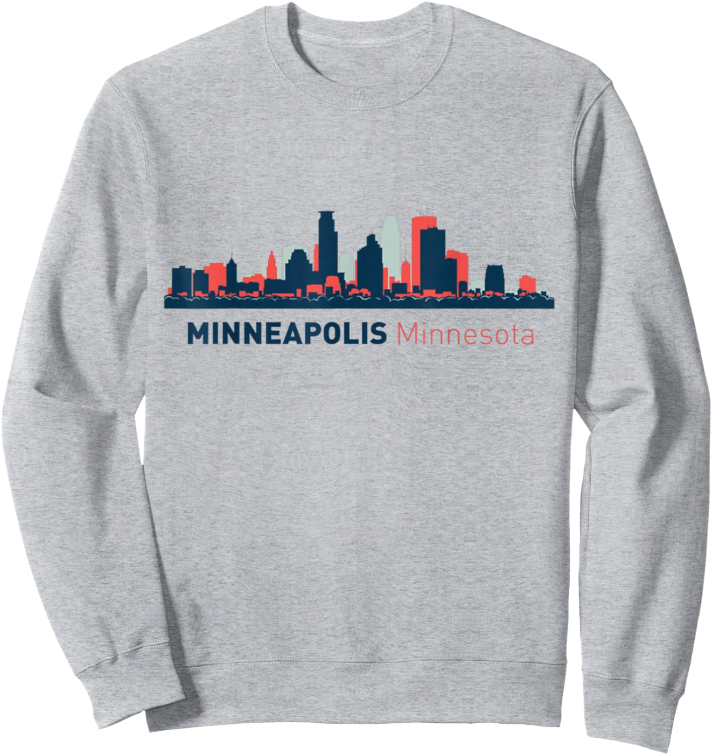 Minneapolis Minnesota I Love Sweatshirt - Sweatshirt | Ash