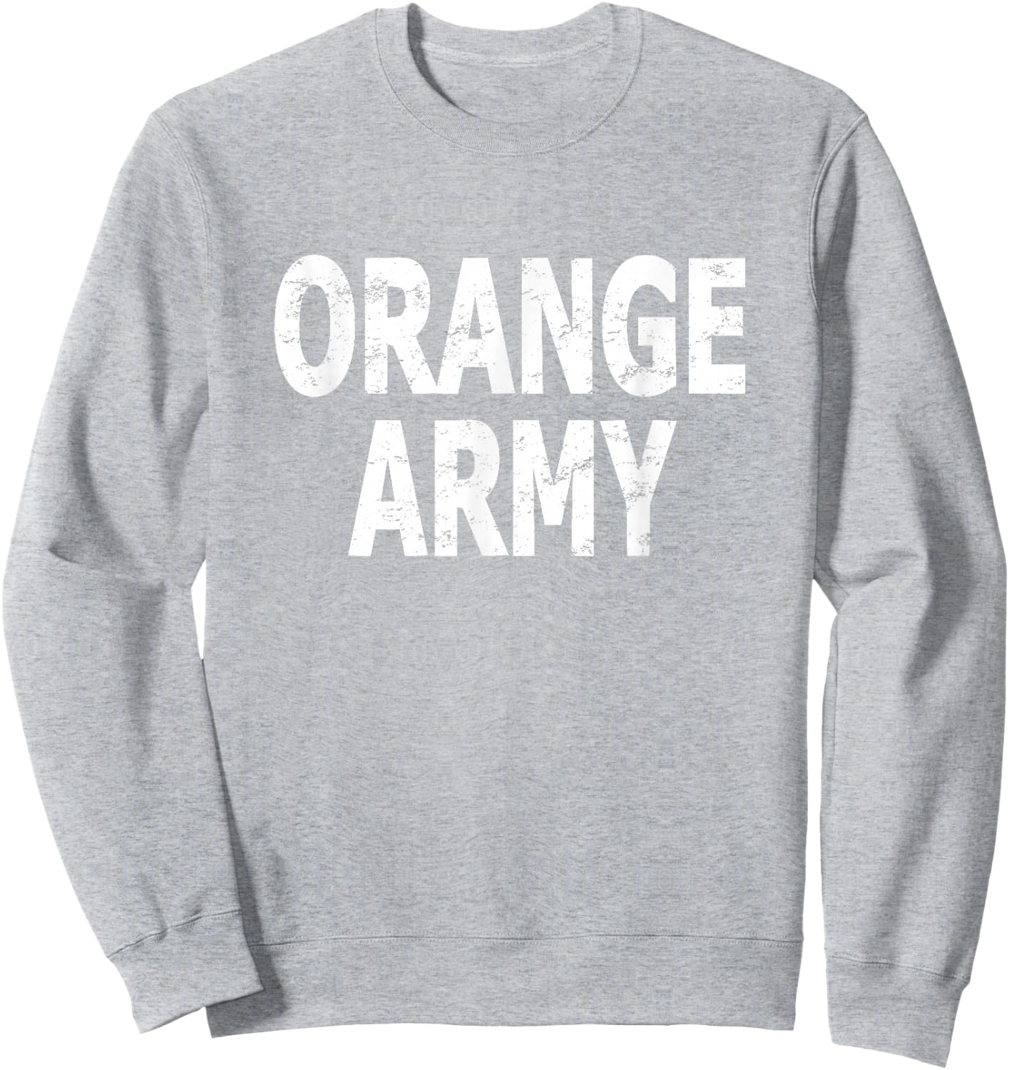 Orange Army Sweatshirt - Sweatshirt | Ash