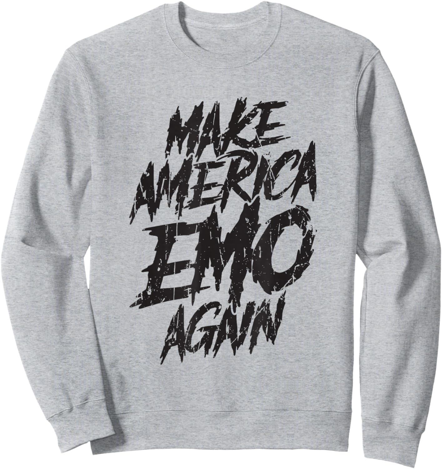 Make America Emo Again - Emo Culture Sweatshirt - Sweatshirt | Ash