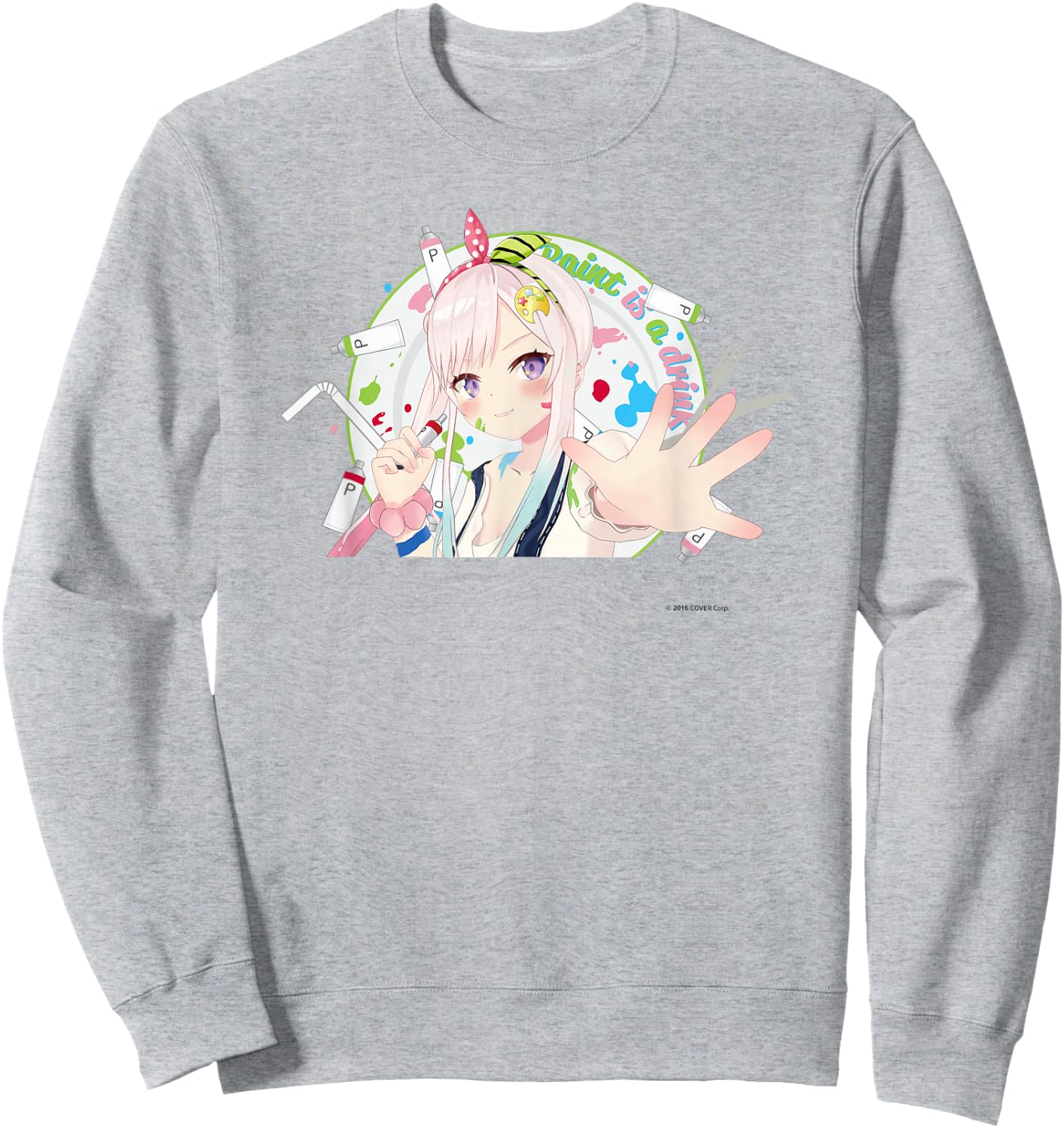 【Airani Iofifteen】holo no graffiti Greatest Moments Sweatshirt - Sweatshirt | Ash