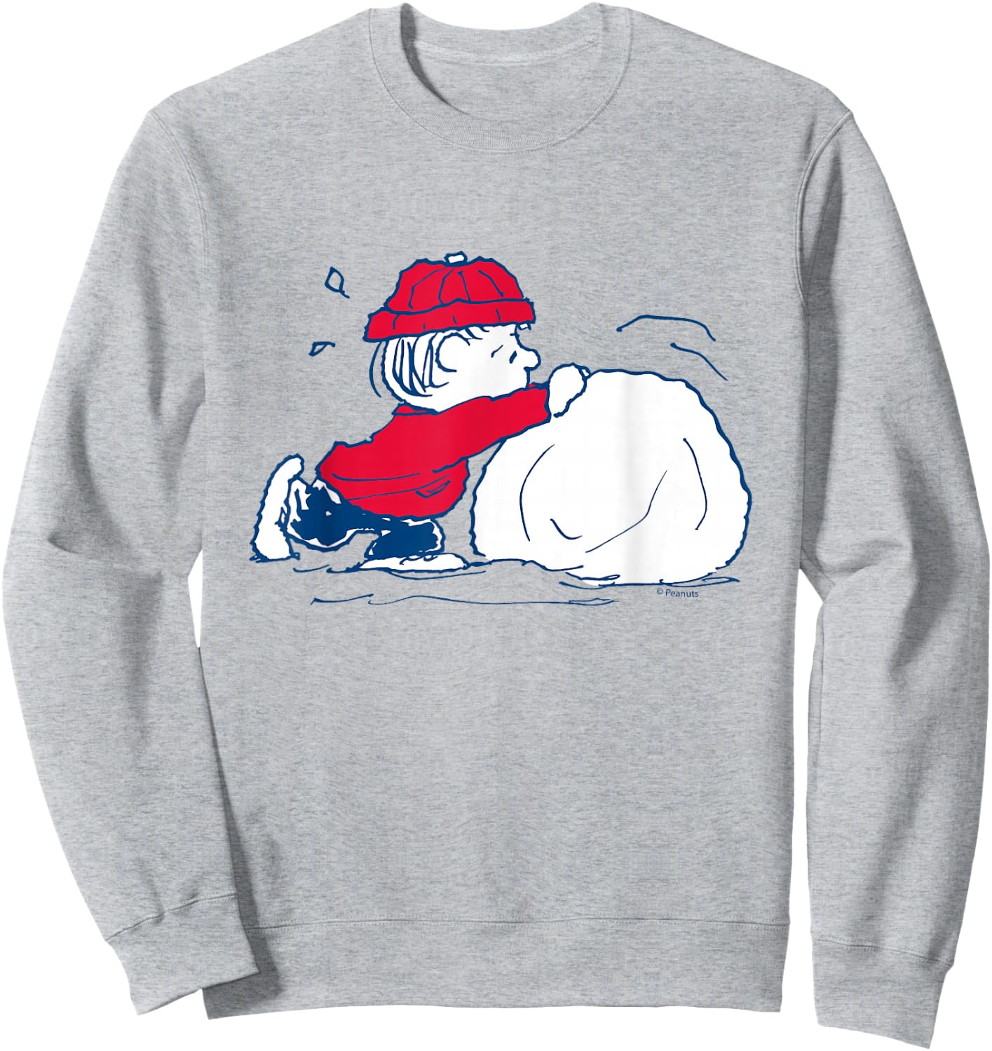Peanuts - Linus Snowball Sweatshirt - Sweatshirt | Ash