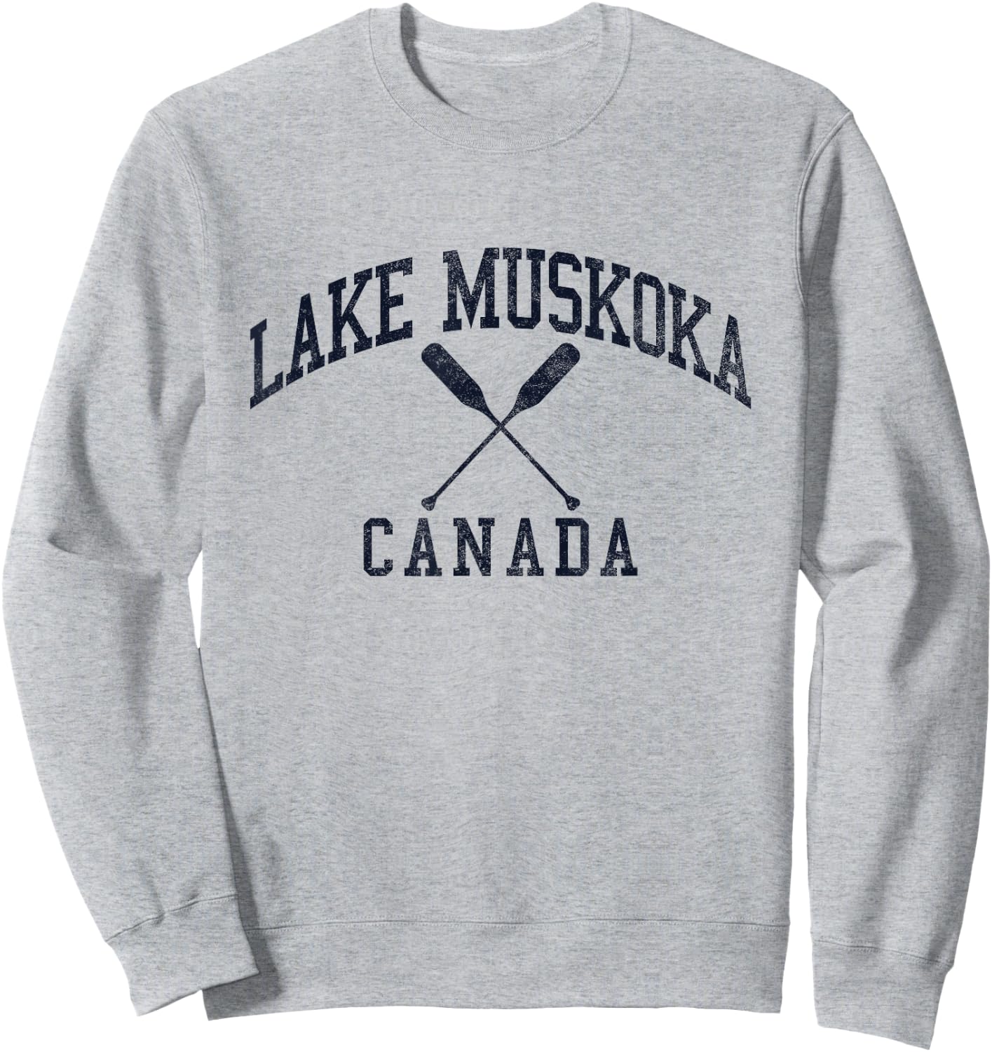 Lake Muskoka Canada Sweatshirt - Sweatshirt | Ash