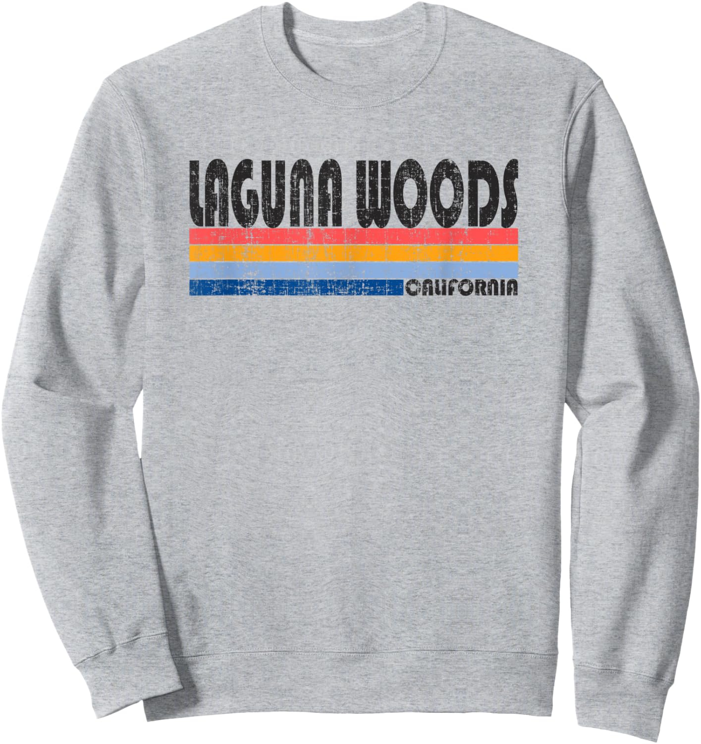 Vintage 70s 80s Style Laguna Woods, CA Sweatshirt - Sweatshirt | Ash