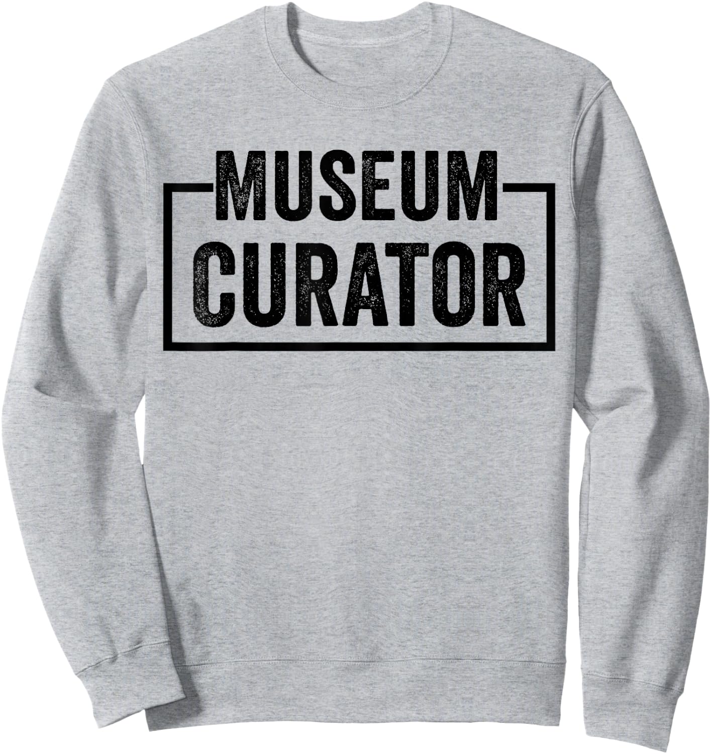 Museum Curator Sweatshirt - Sweatshirt | Ash