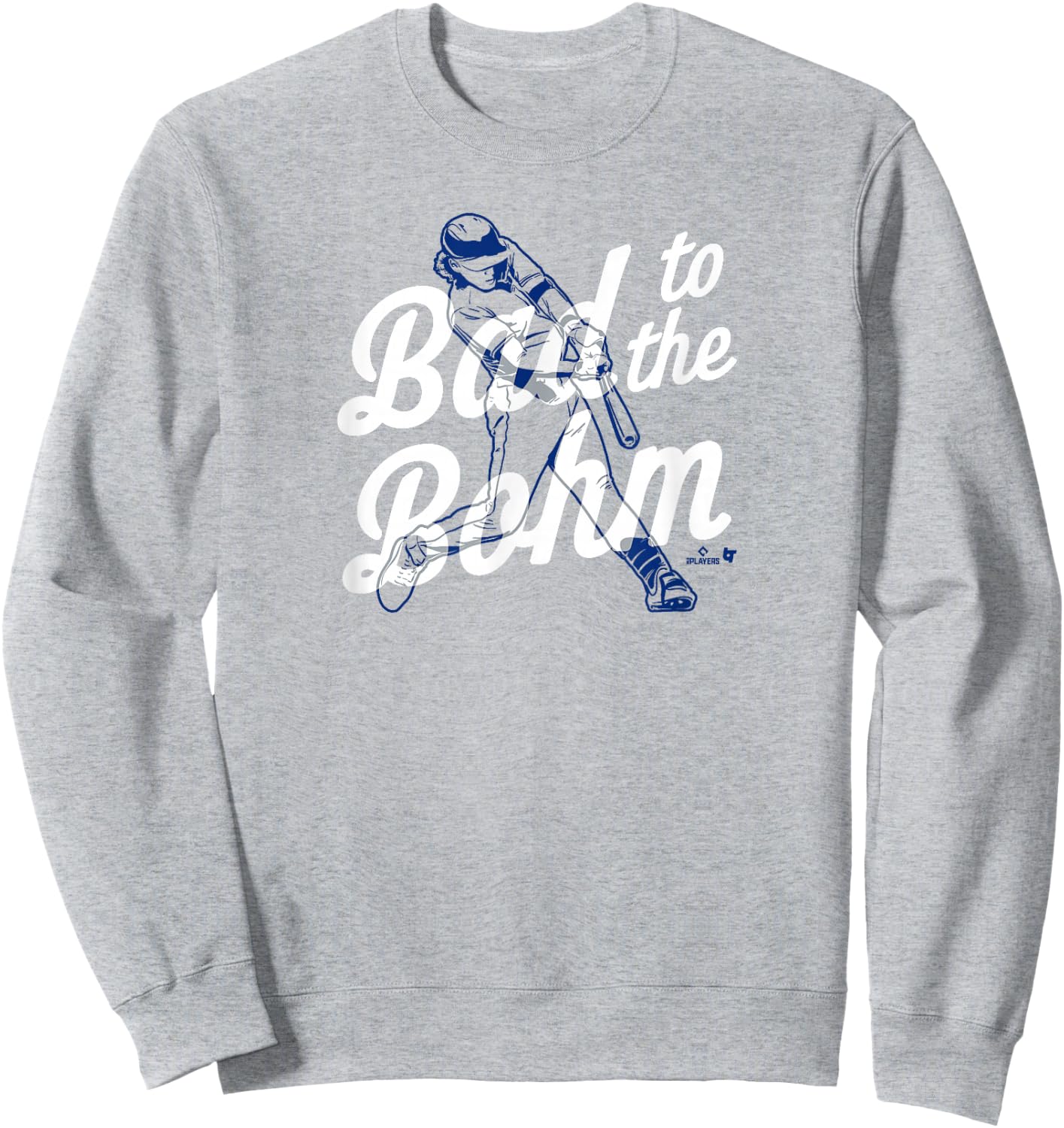 Alec Bohm - Bad to the Bohm - Philadelphia Baseball Sweatshirt - Sweatshirt | Ash