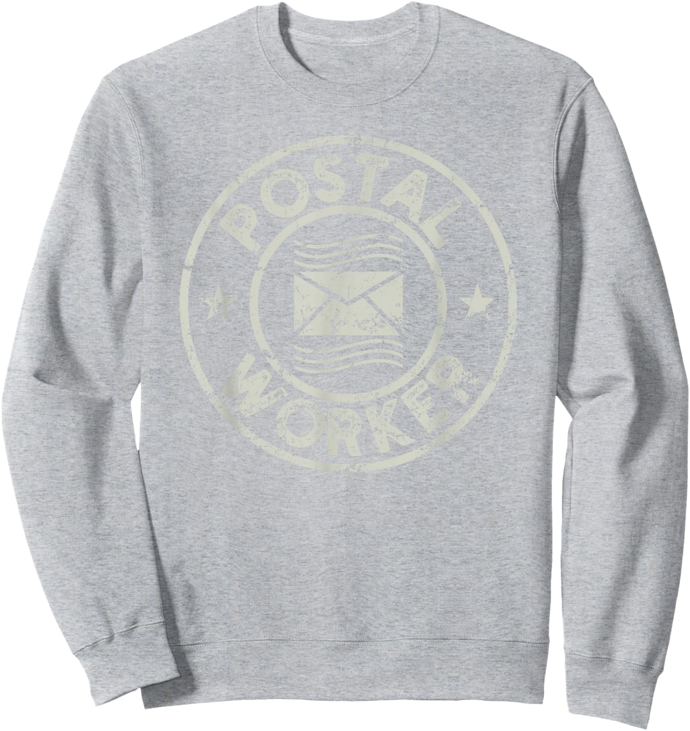 Postal Worker Delivery Service Post Office Sweatshirt - Sweatshirt | Ash