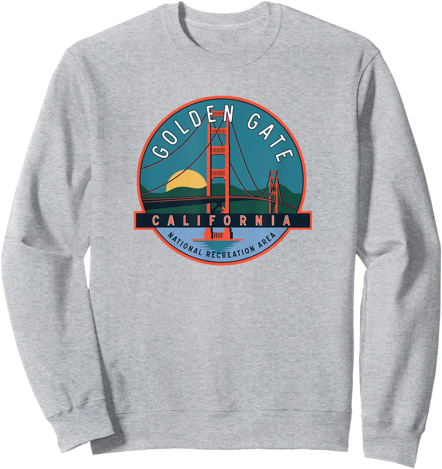 Golden Gate National Recreation Area Bridge Sweatshirt - Sweatshirt | Ash