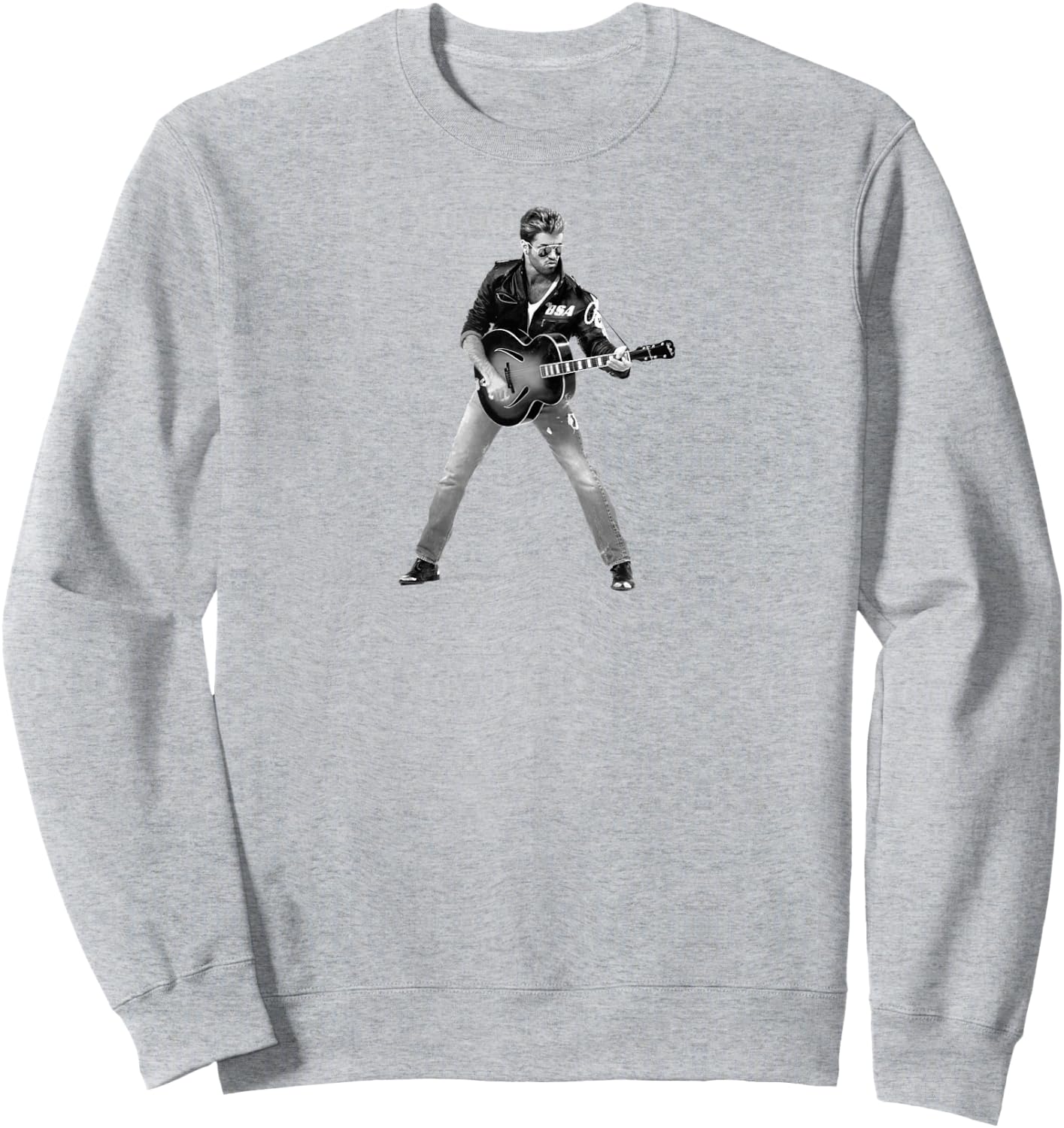 George Michael - Faith Guitar Sweatshirt - Sweatshirt | Ash