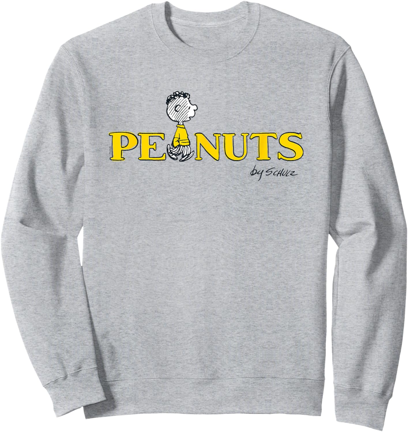 Peanuts - Franklin Peanuts Logo Sweatshirt - Sweatshirt | Ash