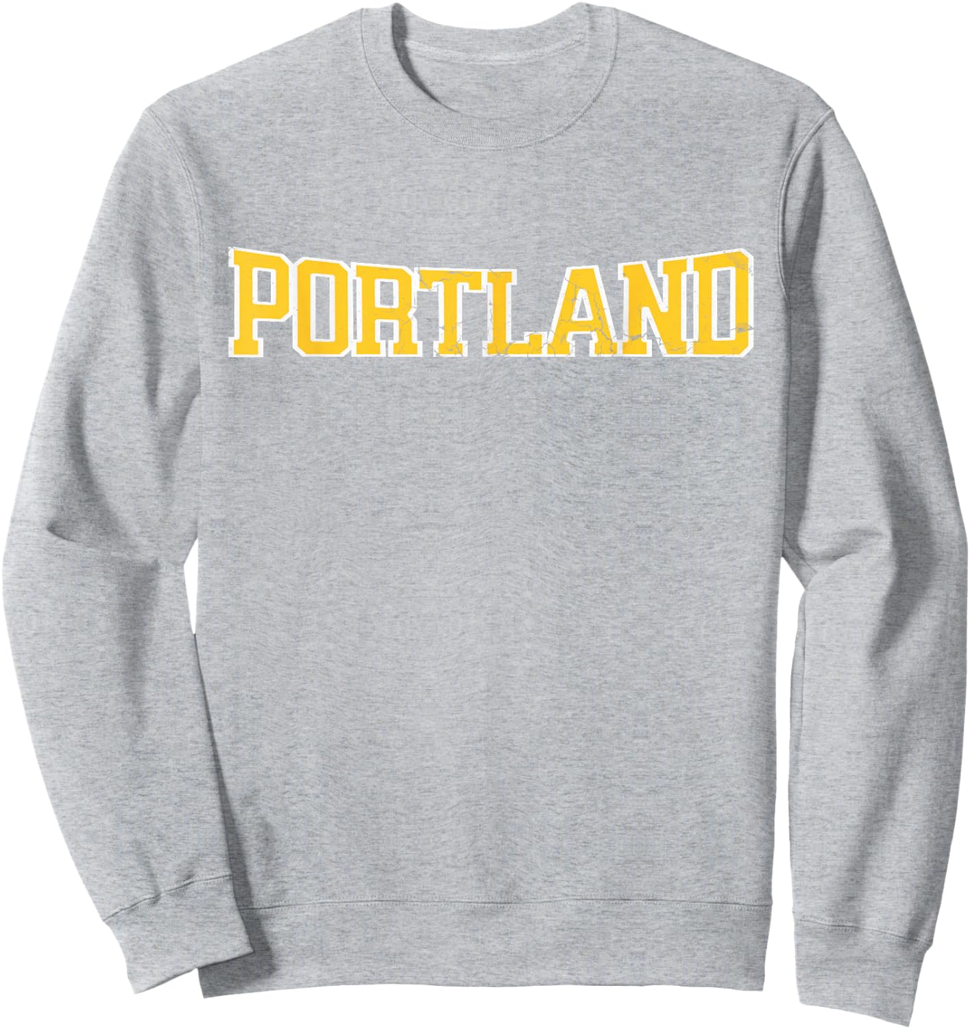Portland soccer Distressed Sweatshirt - Sweatshirt | Ash