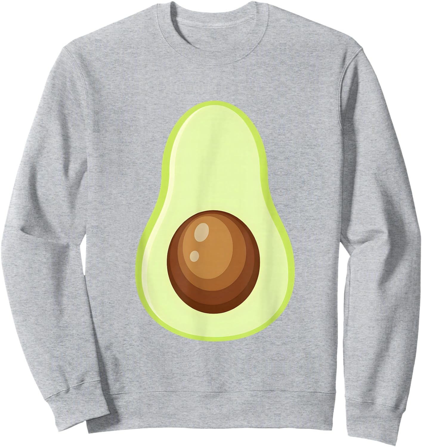 Avocado Shirt for Girls, Avocado for Kids, Avocado for Youth Sweatshirt - Sweatshirt | Ash