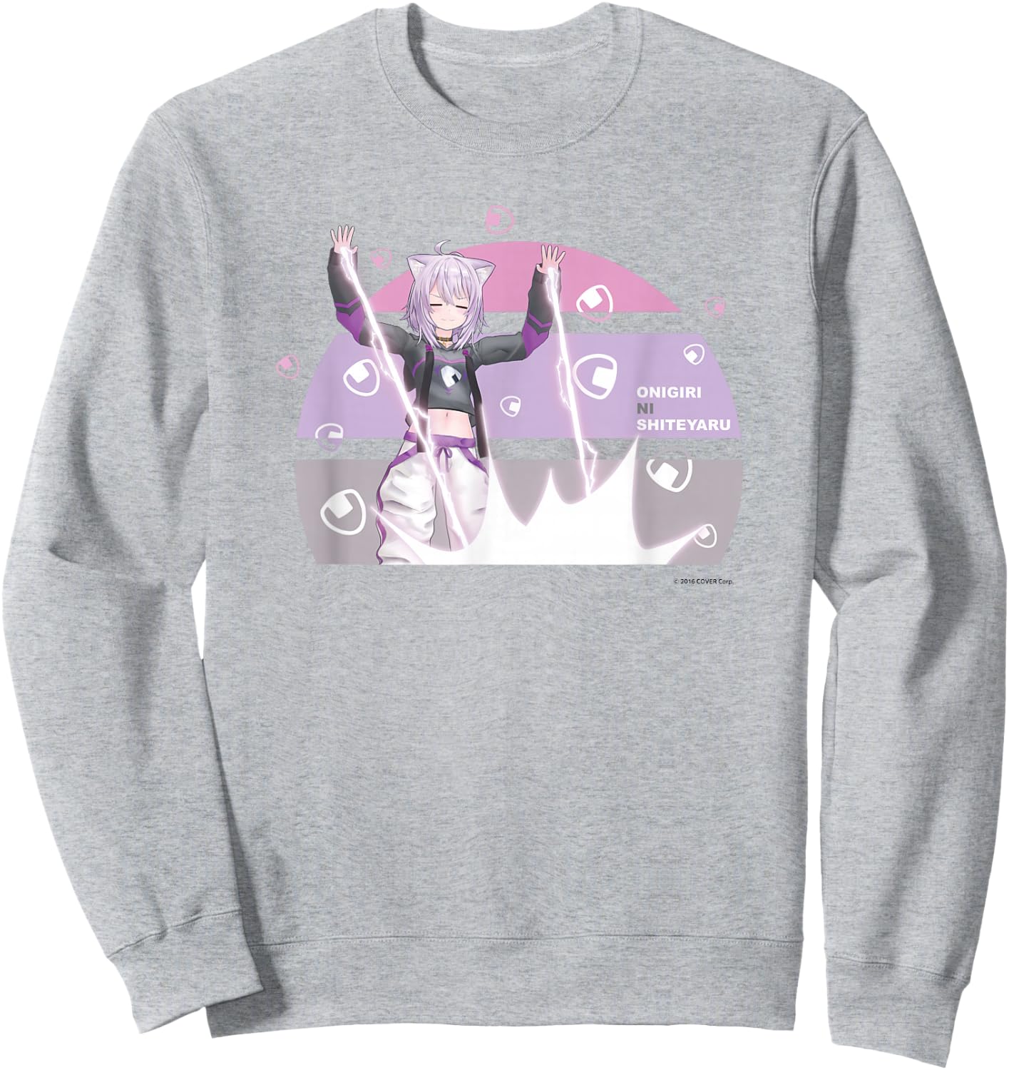 【Nekomata Okayu】 Holo no Graffiti Greatest Moments Sweatshirt - Sweatshirt | Ash