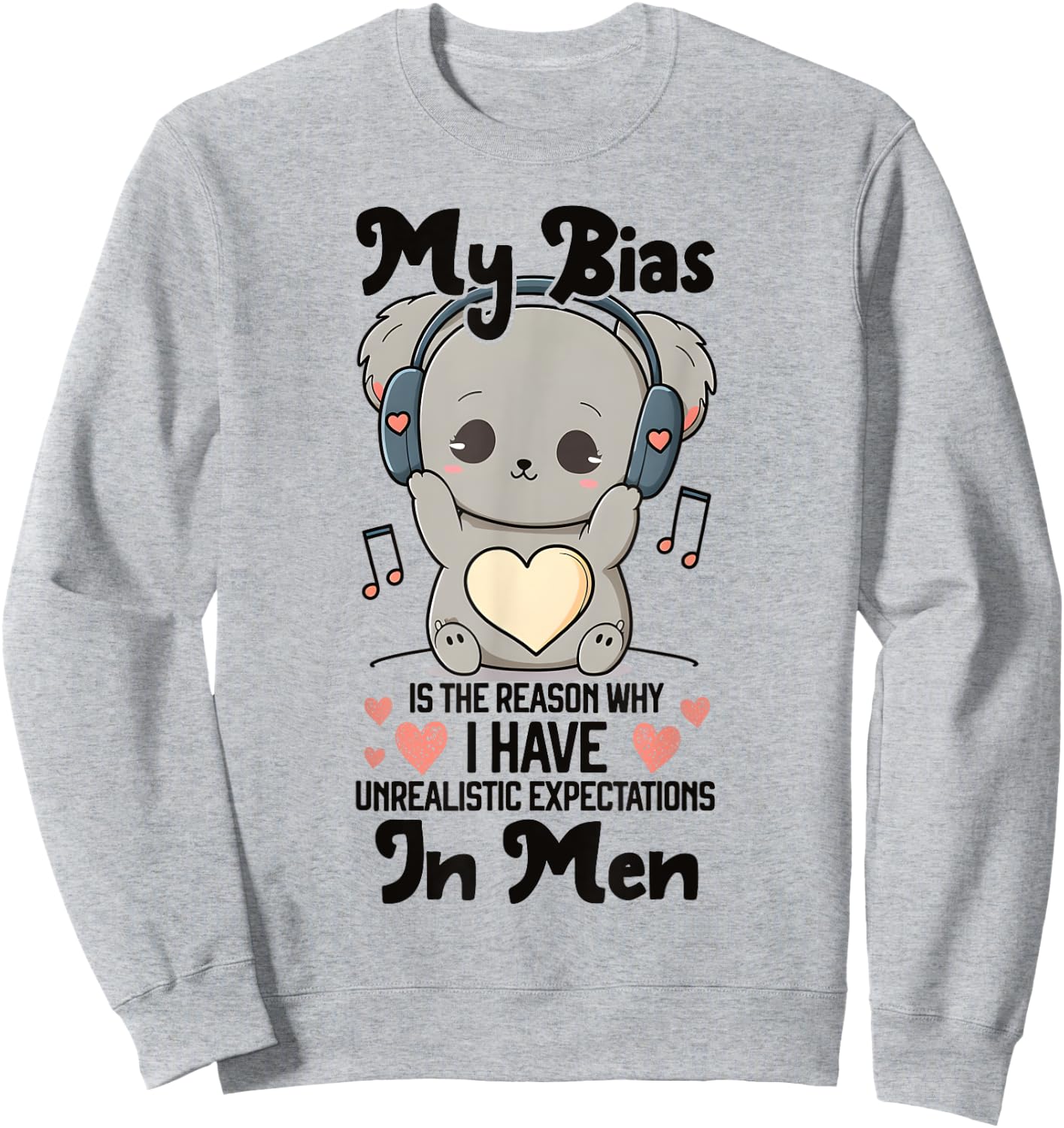 Kpop Koala Korean Drama Items Pop Merch K-pop Merchandise Sweatshirt - Sweatshirt | Ash