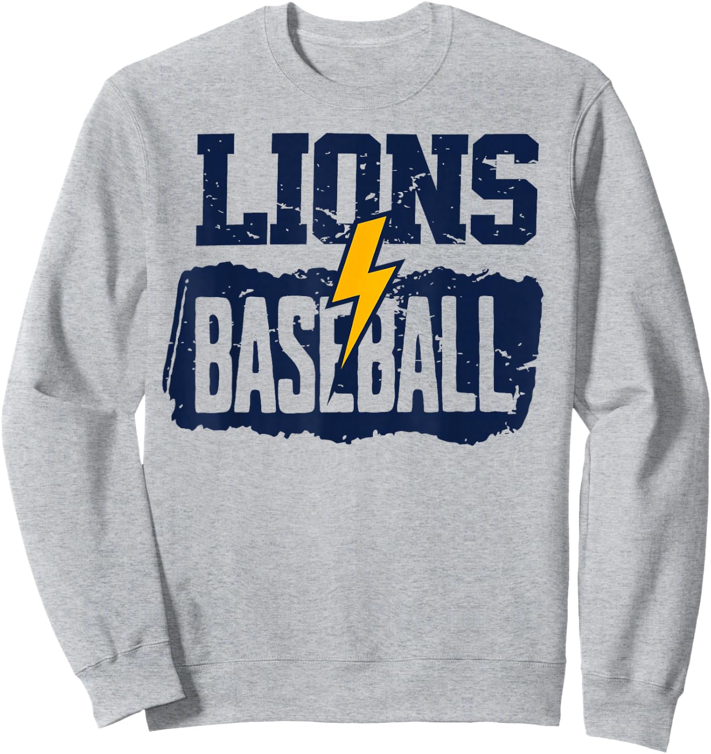 Lions baseball Sweatshirt - Sweatshirt | Ash