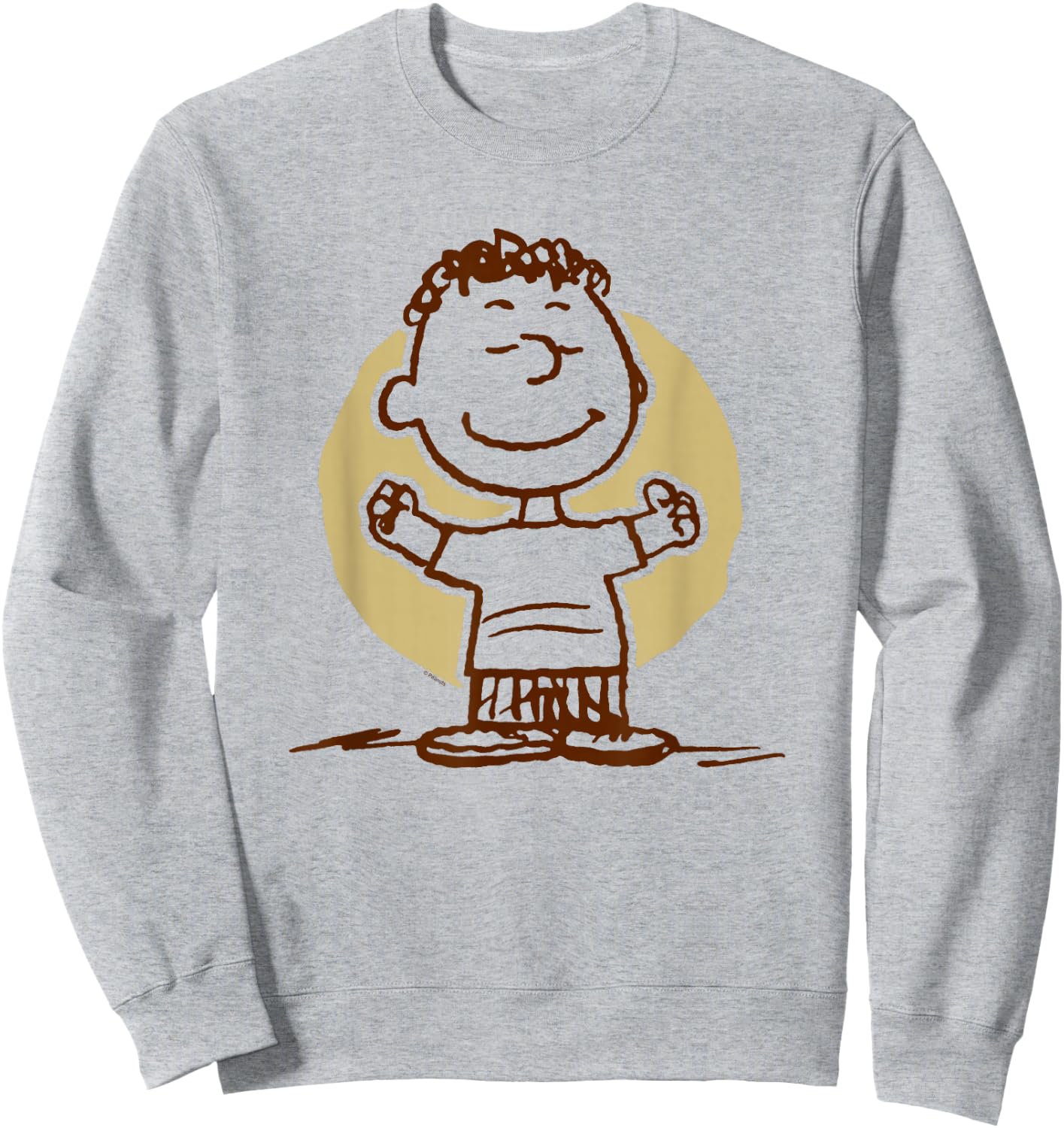 Peanuts - Franklin Thumbs Up Sweatshirt - Sweatshirt | Ash