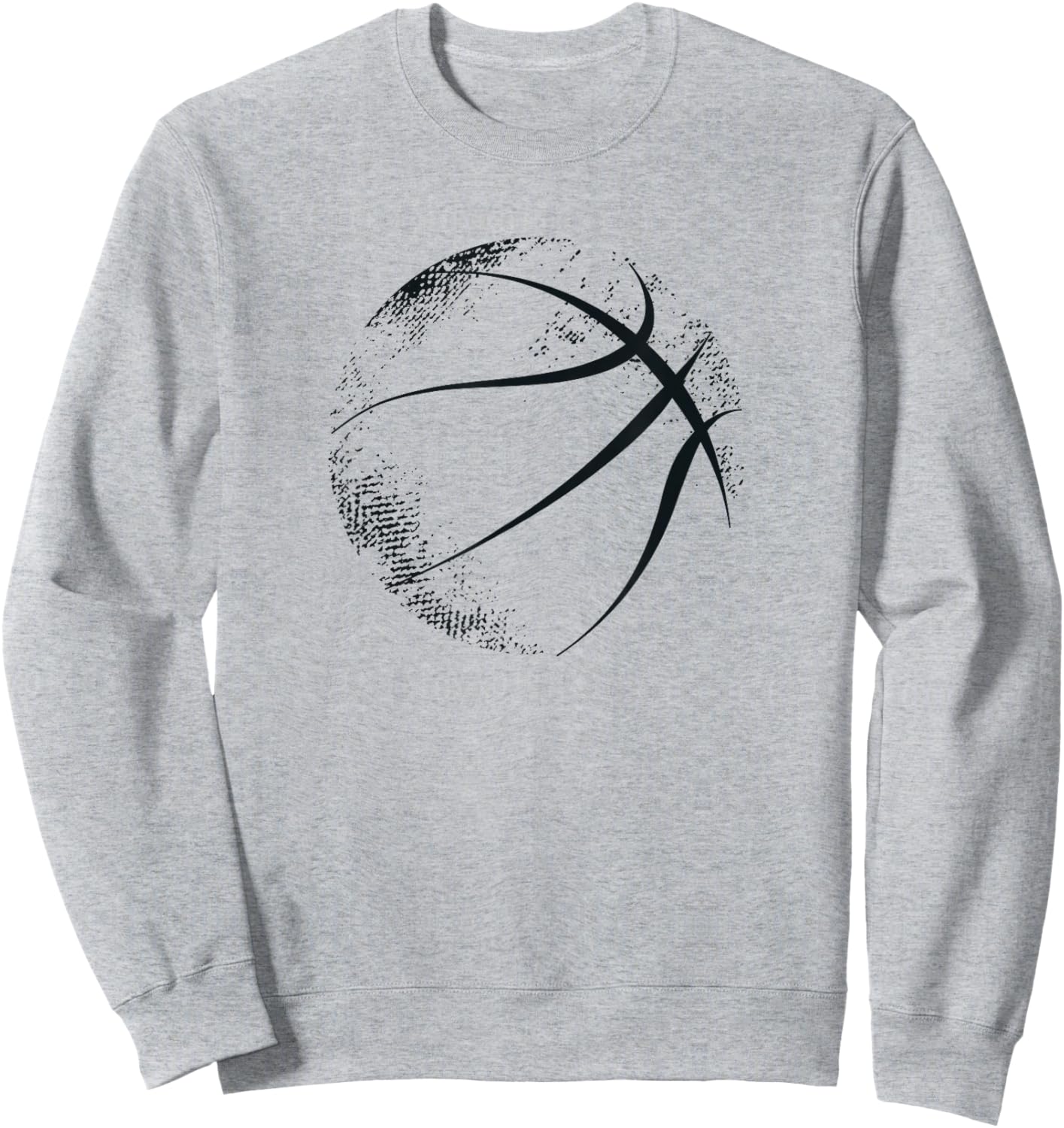 Basketball Graphic Basketball Sweatshirt - Sweatshirt | Ash