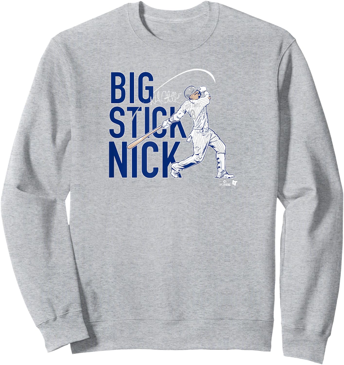 Nick Castellanos - Big Stick Nick - Philadelphia Baseball Sweatshirt - Sweatshirt | Ash