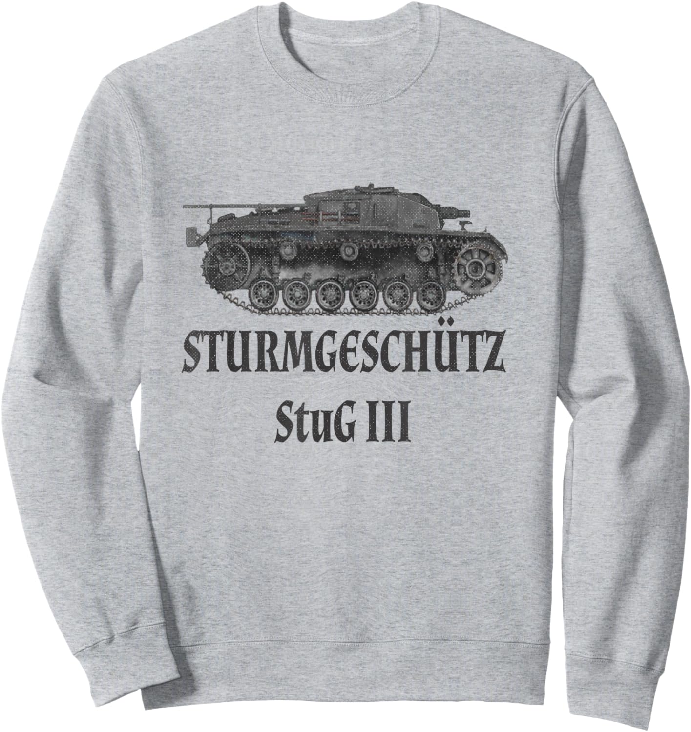 WW2, storm protection III, StuG III, army, Germany tank Sweatshirt - Sweatshirt | Ash