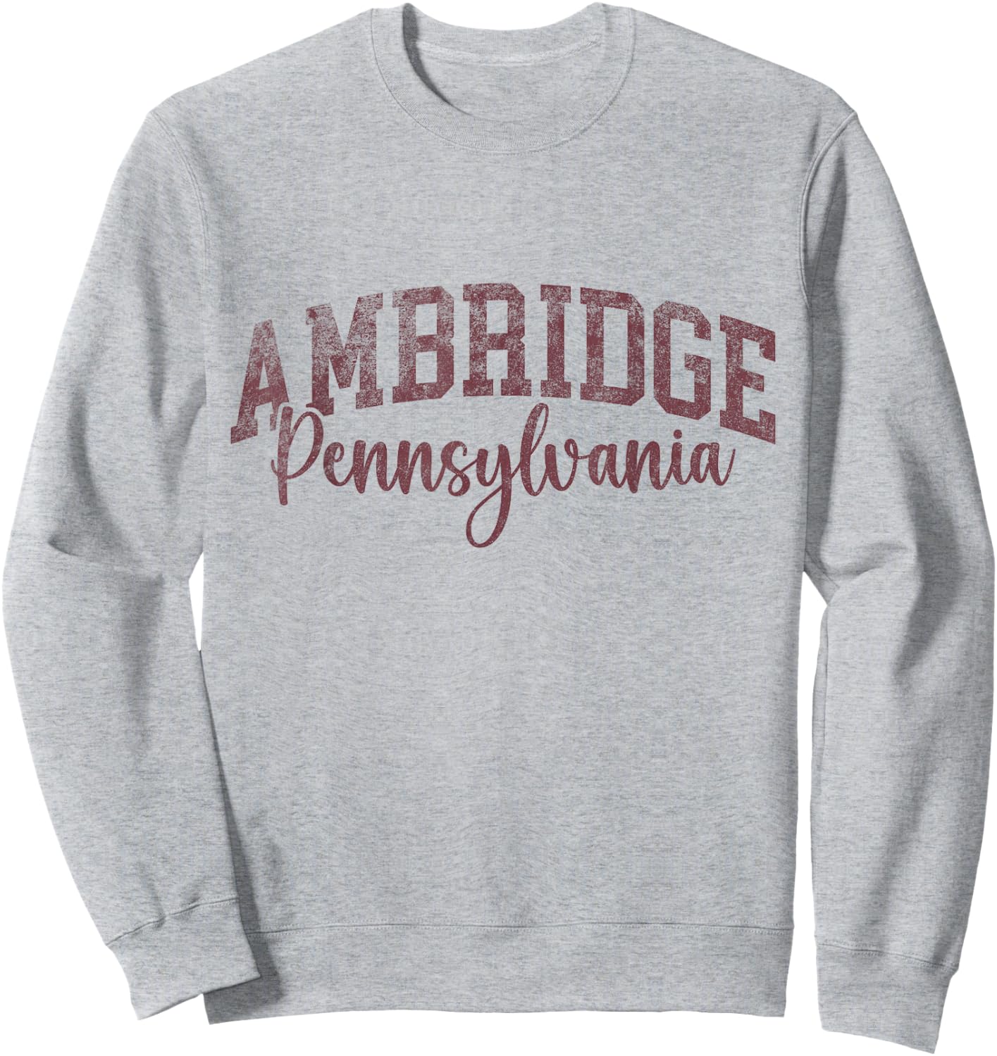 Ambridge Pennsylvania, Bridger Pride 15003 Sweatshirt - Sweatshirt | Ash