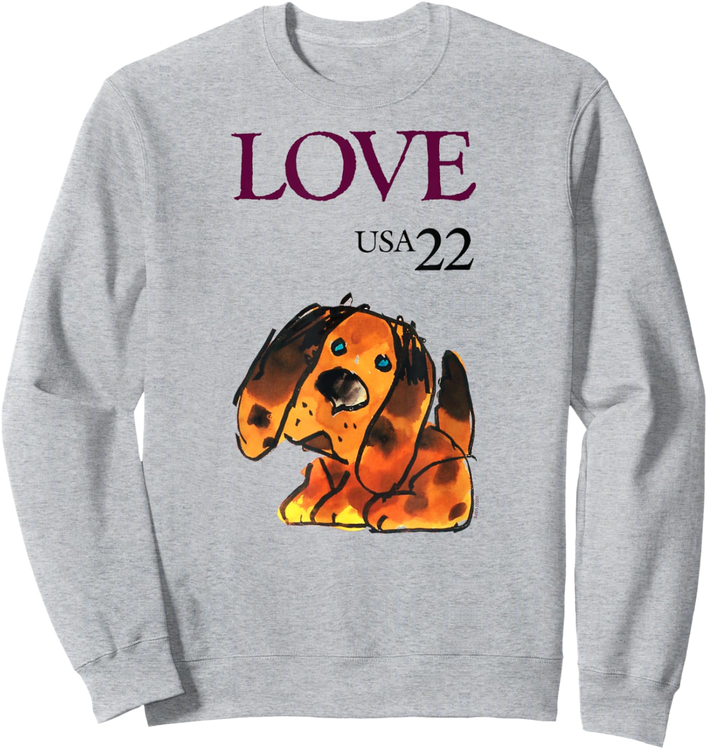 USPS - Love Puppy USA 22 Sweatshirt - Sweatshirt | Ash