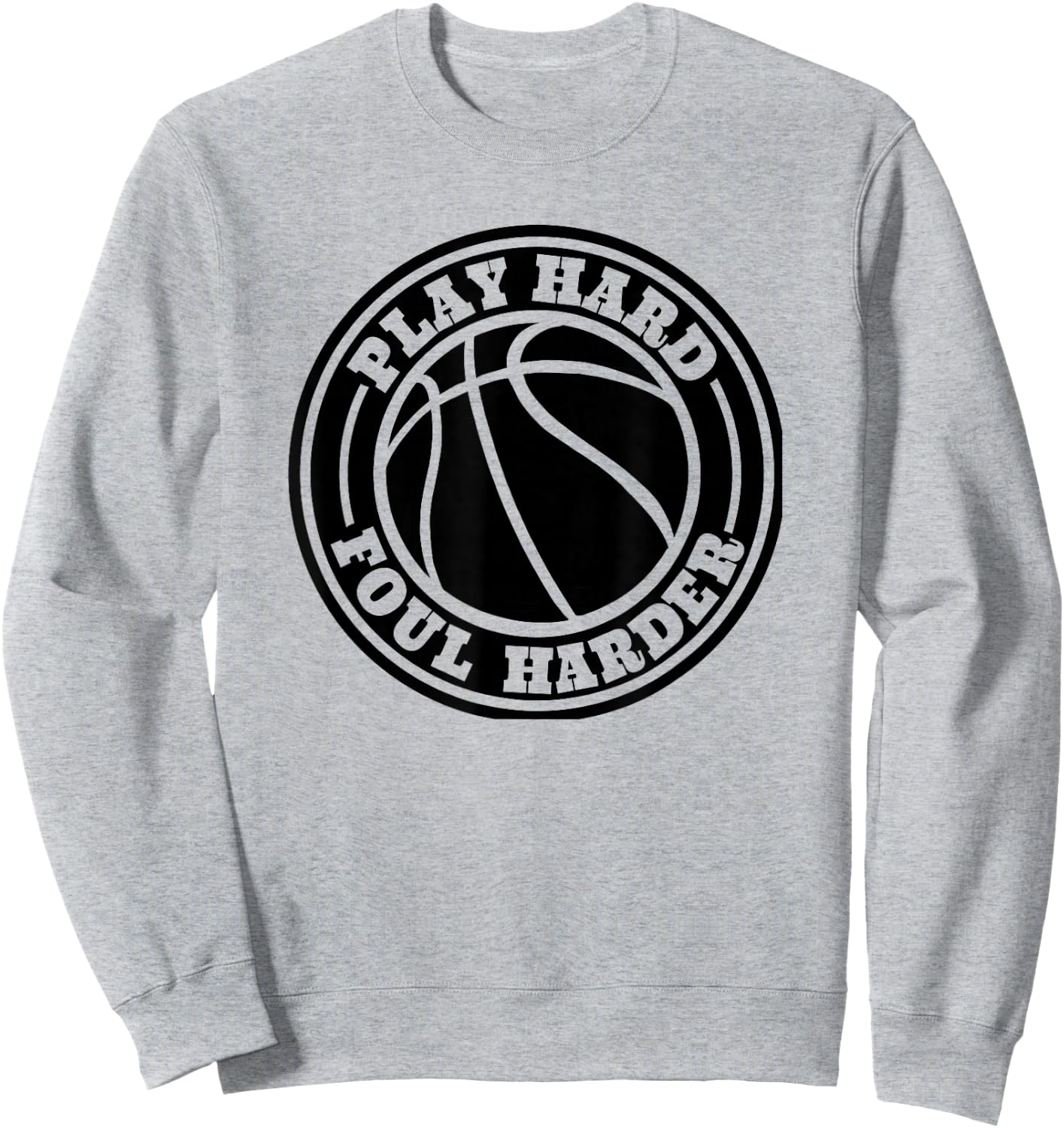 Player Hoops - Bball Streetball Basketball Fouls Sweatshirt - Sweatshirt | Ash
