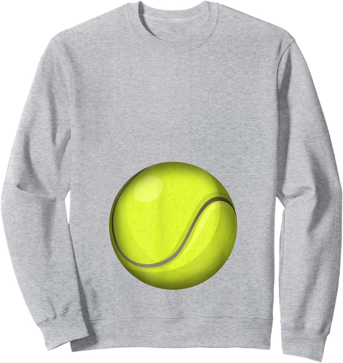 Funny Tennis Player Belly Pregnant Mama Sweatshirt - Sweatshirt | Ash
