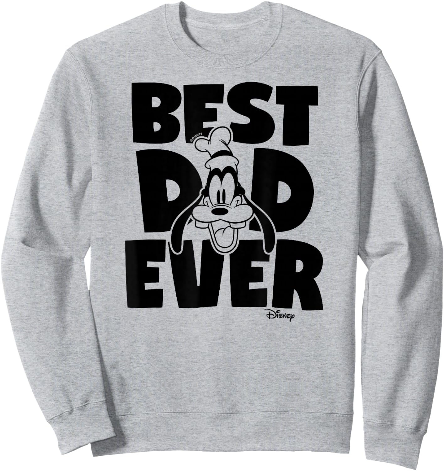 Disney - Best Dad Ever Goofy Sweatshirt - Sweatshirt | Ash