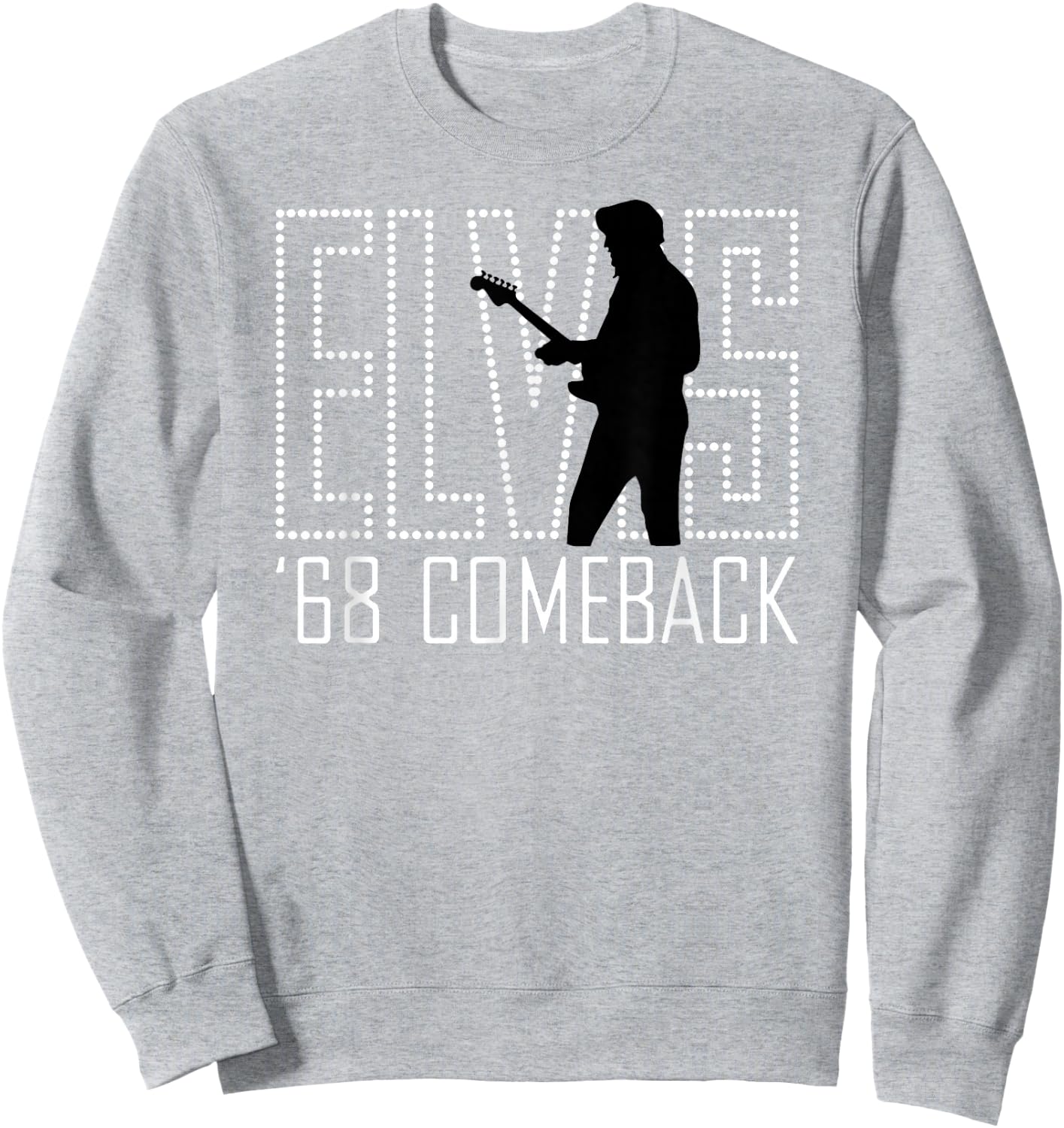 Elvis Presley Official 68 Comeback Red Sign Sweatshirt - Sweatshirt | Ash