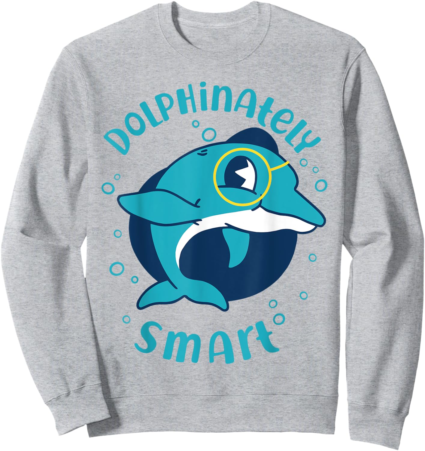 Dolphin Dolphinateley Smart Sweatshirt - Sweatshirt | Ash