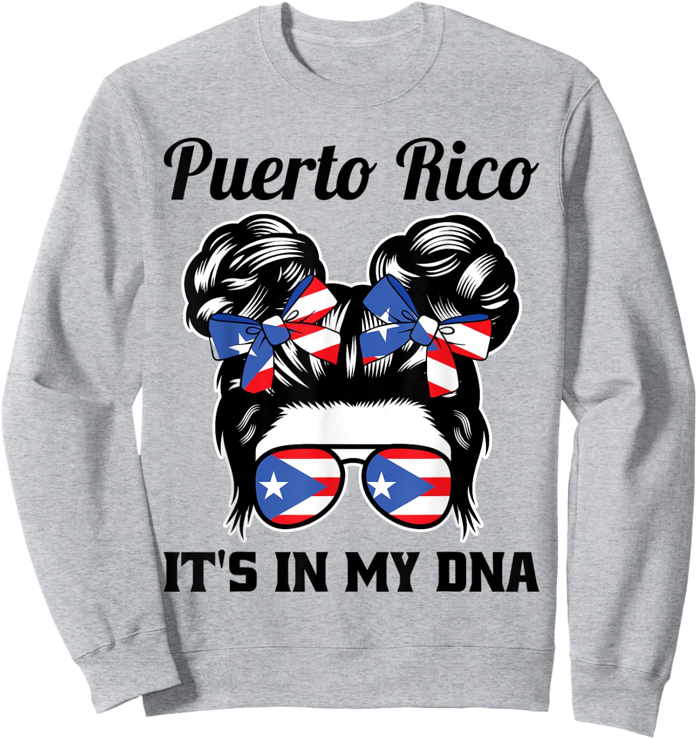 Puerto rico it's in my DNA Puerto rican roots Sweatshirt - Sweatshirt | Ash