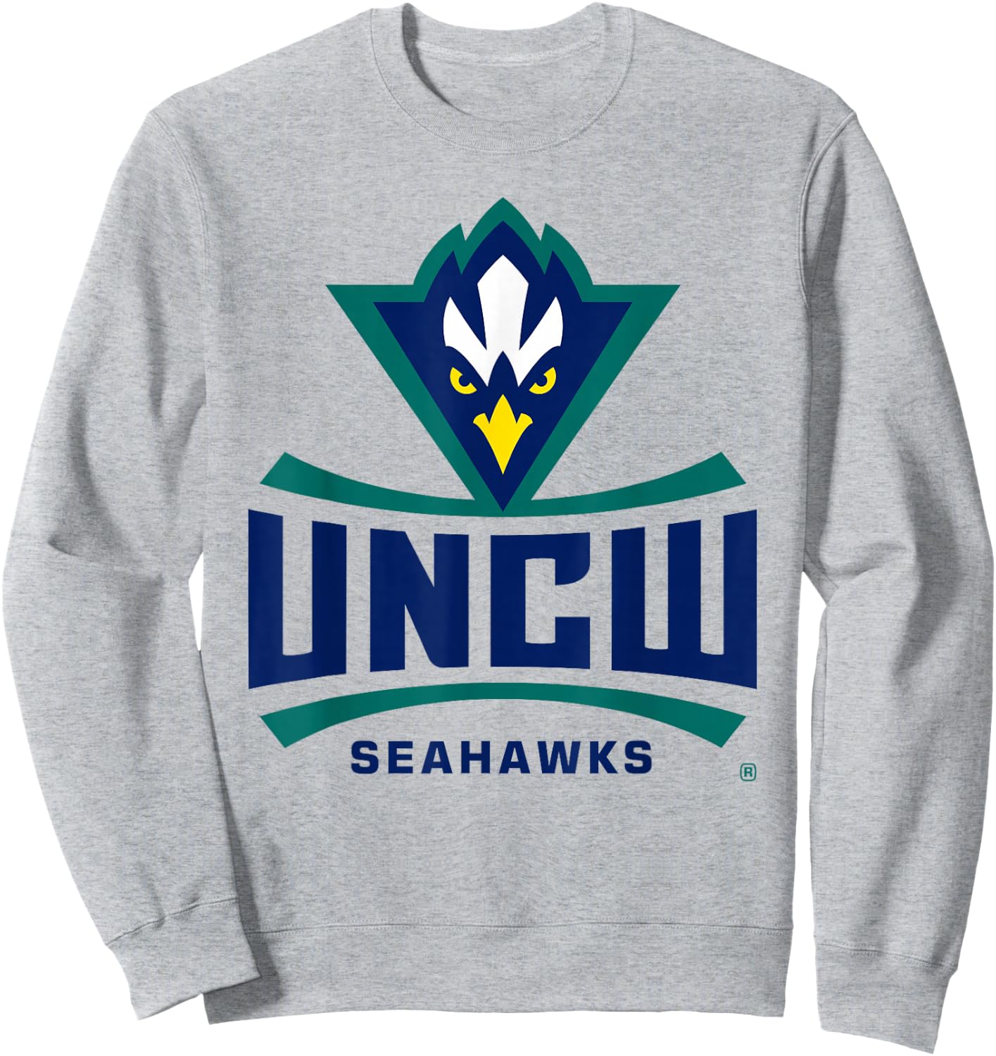 North Carolina Wilmington Seahawks | NCAA UNC | PPNCW010 Sweatshirt - Sweatshirt | Ash