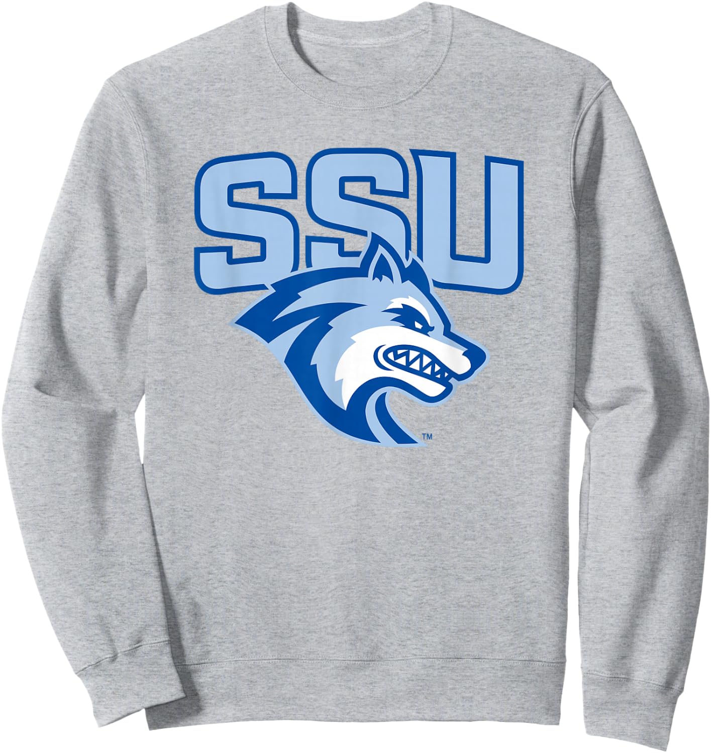 Sonoma State University Seawolves SSU Seawolf Sweatshirt - Sweatshirt | Ash