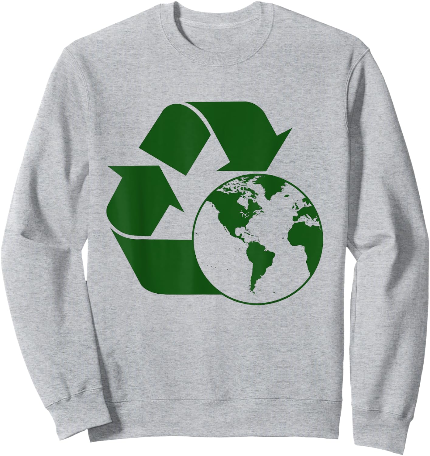 Recycle shirt for , recycle for girls, recycle for boys Sweatshirt - Sweatshirt | Ash