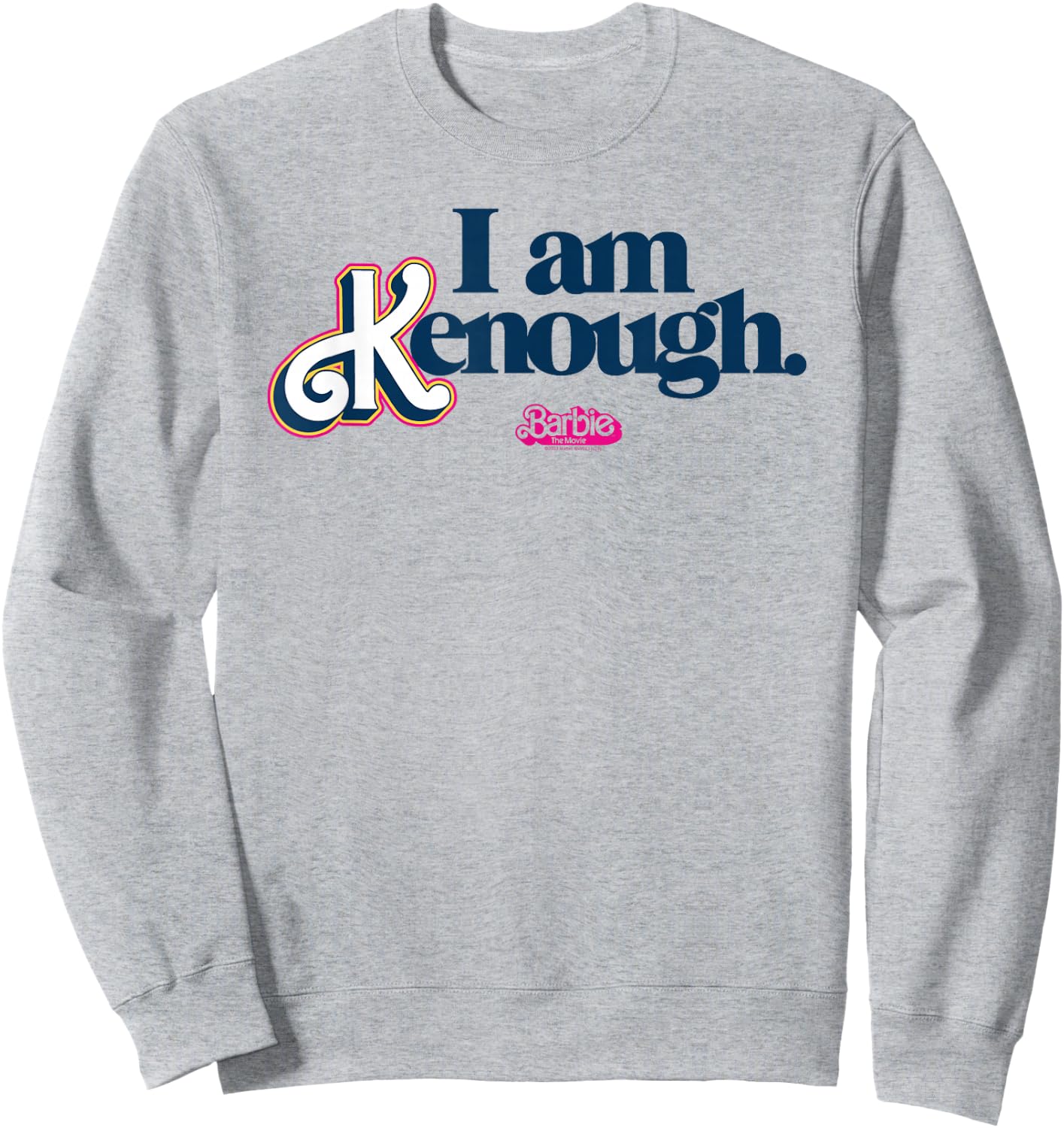 Barbie The Movie - I Am Kenough Sweatshirt - Sweatshirt | Ash