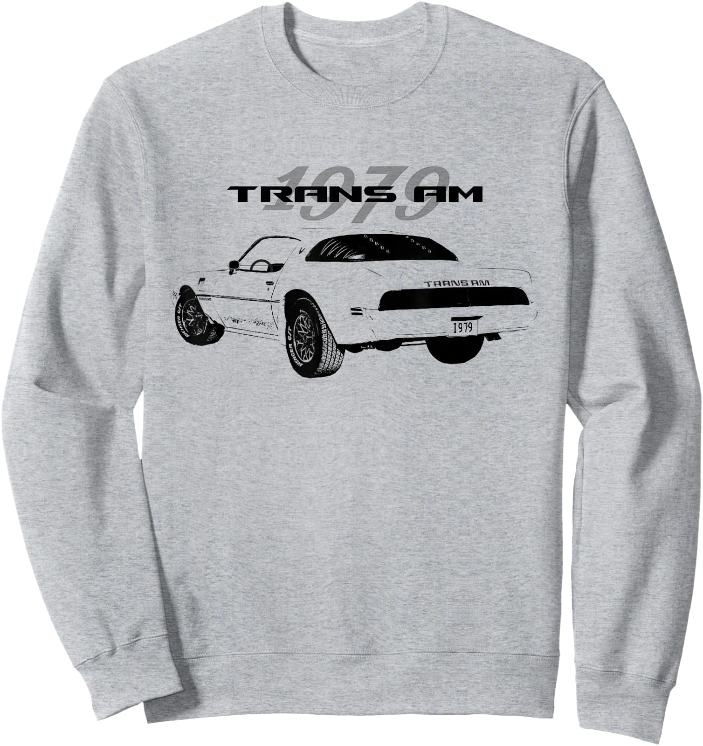 VINTAGE 1979 TRANS AM AMERICAN MUSCLE CARS, 70s CLASSIC CARS Sweatshirt - Sweatshirt | Ash