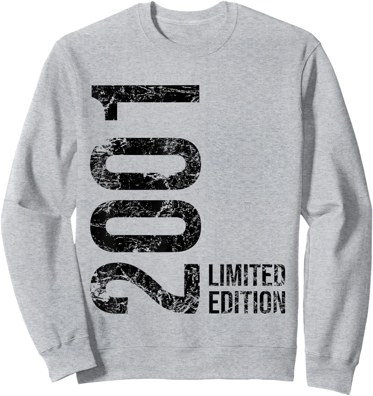 24th Birthday 24 Years Old Man Woman Vintage 2001 Sweatshirt - Sweatshirt | Ash