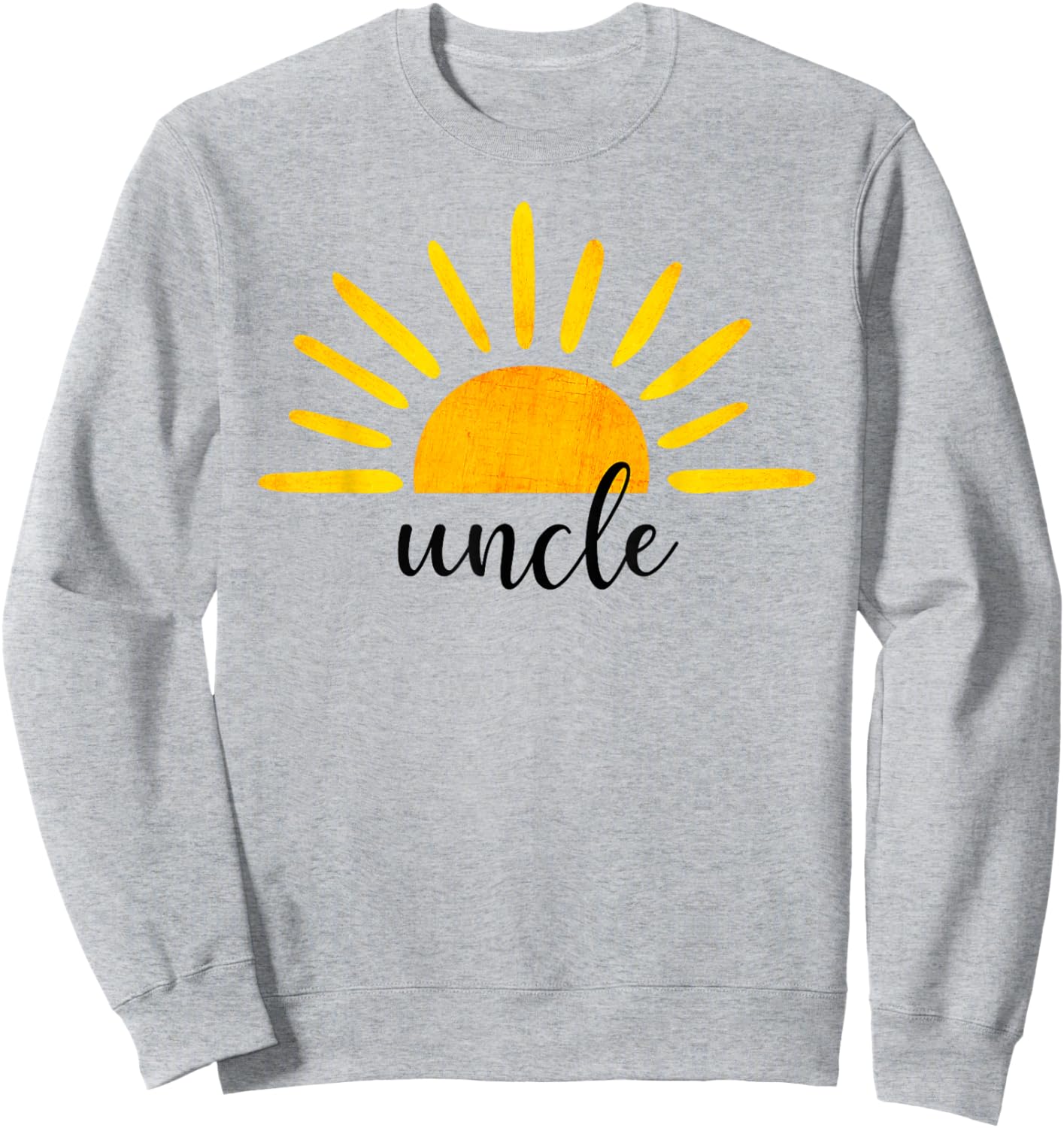 Uncle of The Birthday First Trip Around the Sun Birthday Sweatshirt - Sweatshirt | Ash