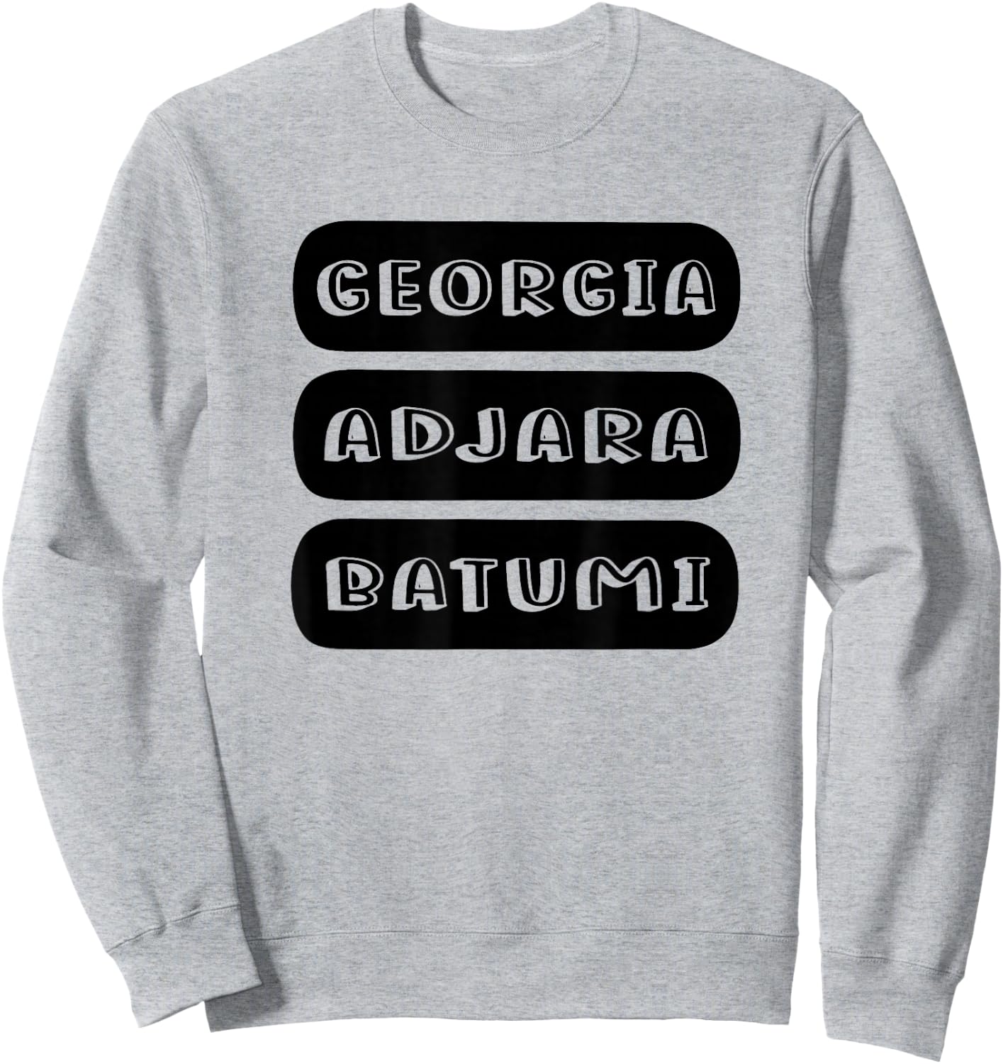 Georgia, Adjara, Batumi, Georgian Sweatshirt - Sweatshirt | Ash