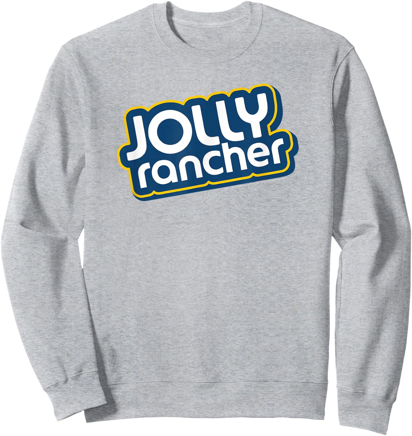 Jolly Rancher Centered Slanted Logo Sweatshirt - Sweatshirt | Ash