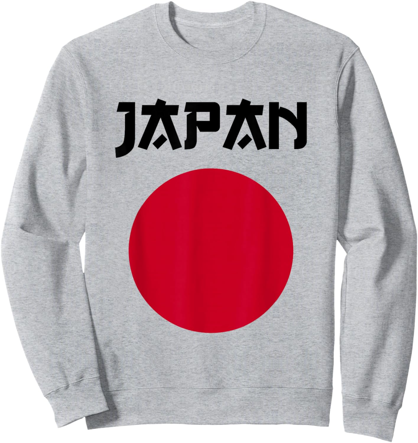 Japan Flag Sweatshirt - Sweatshirt | Ash