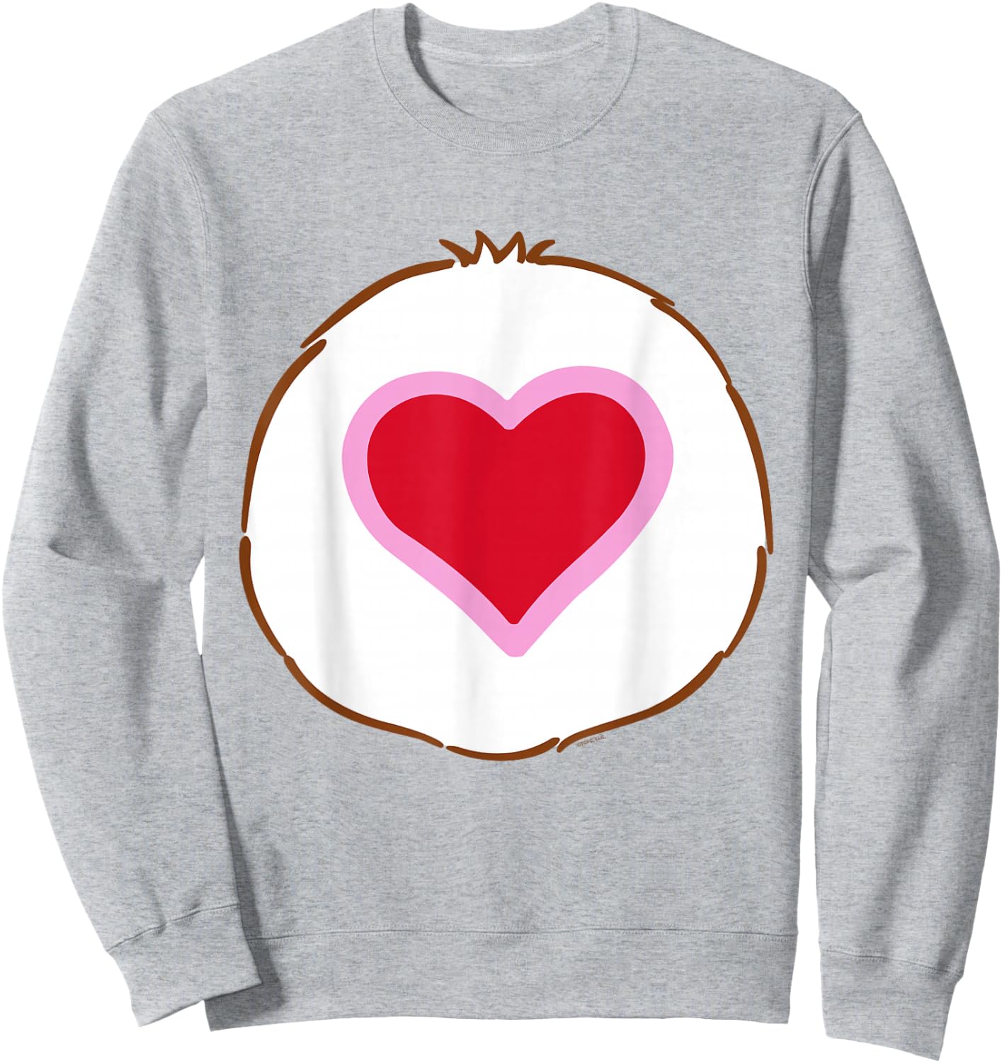 Care Bears Tenderheart Belly Halloween Costume Sweatshirt - Sweatshirt | Ash