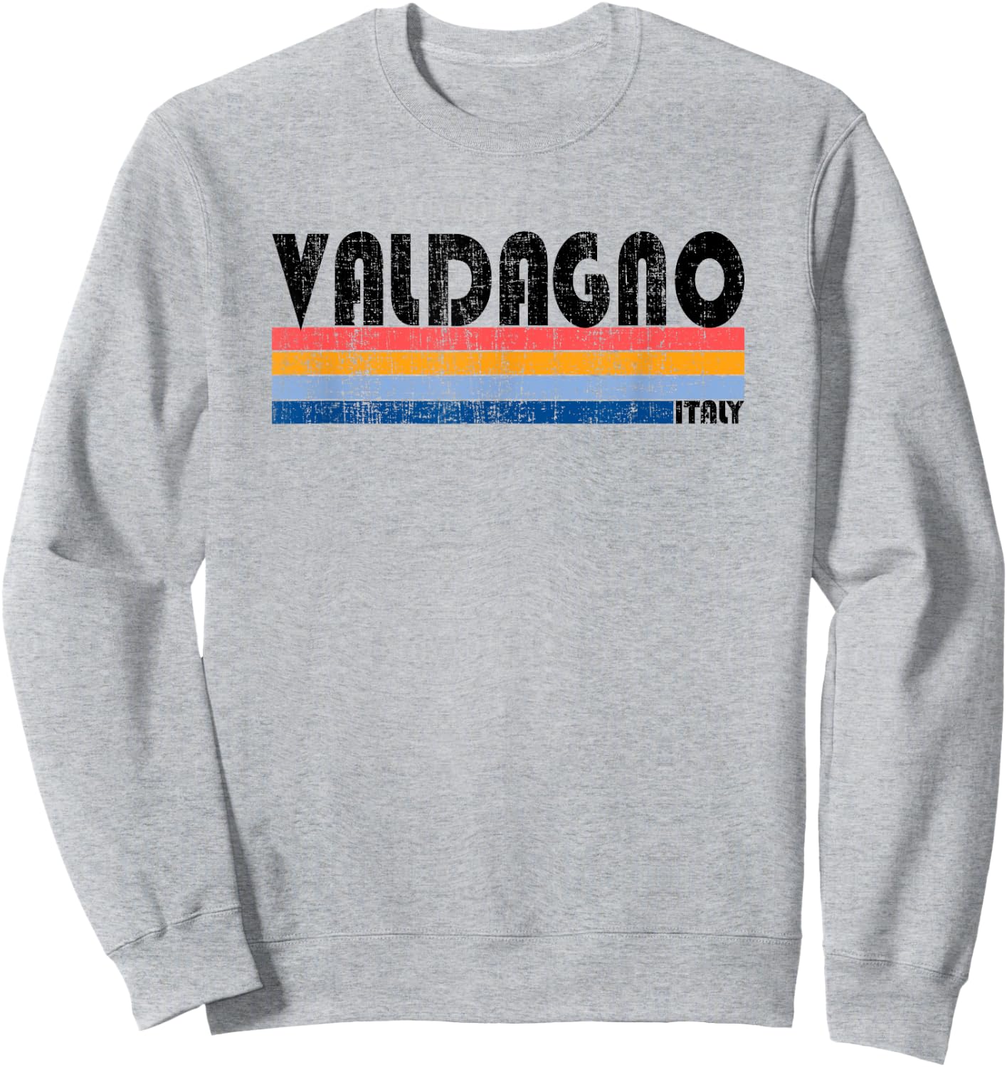 Valdagno, Italy Retro 70s 80s Style Sweatshirt - Sweatshirt | Ash