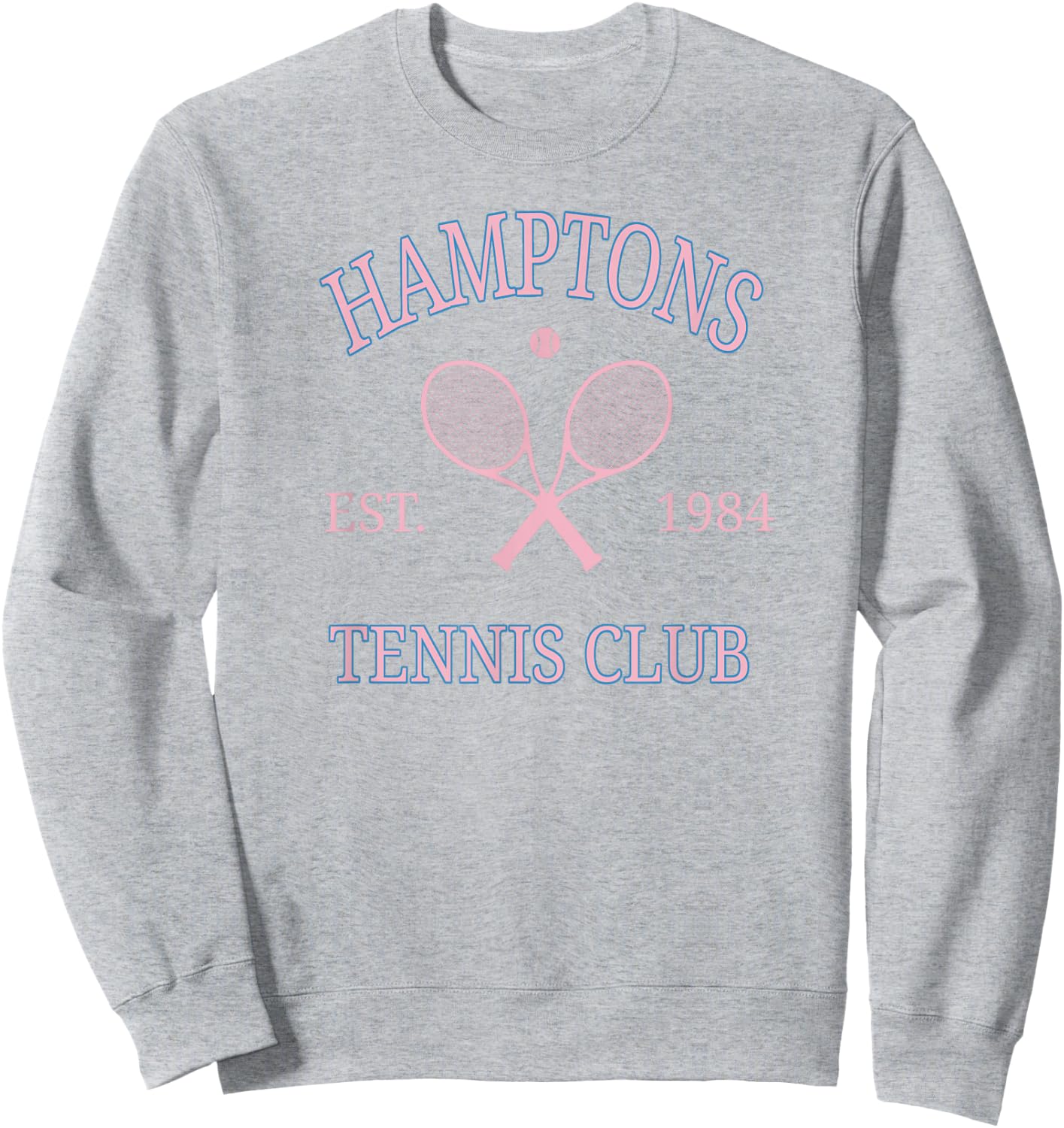 Hamptons Tennis Club Athletics California Racquet Prep pink Sweatshirt - Sweatshirt | Ash