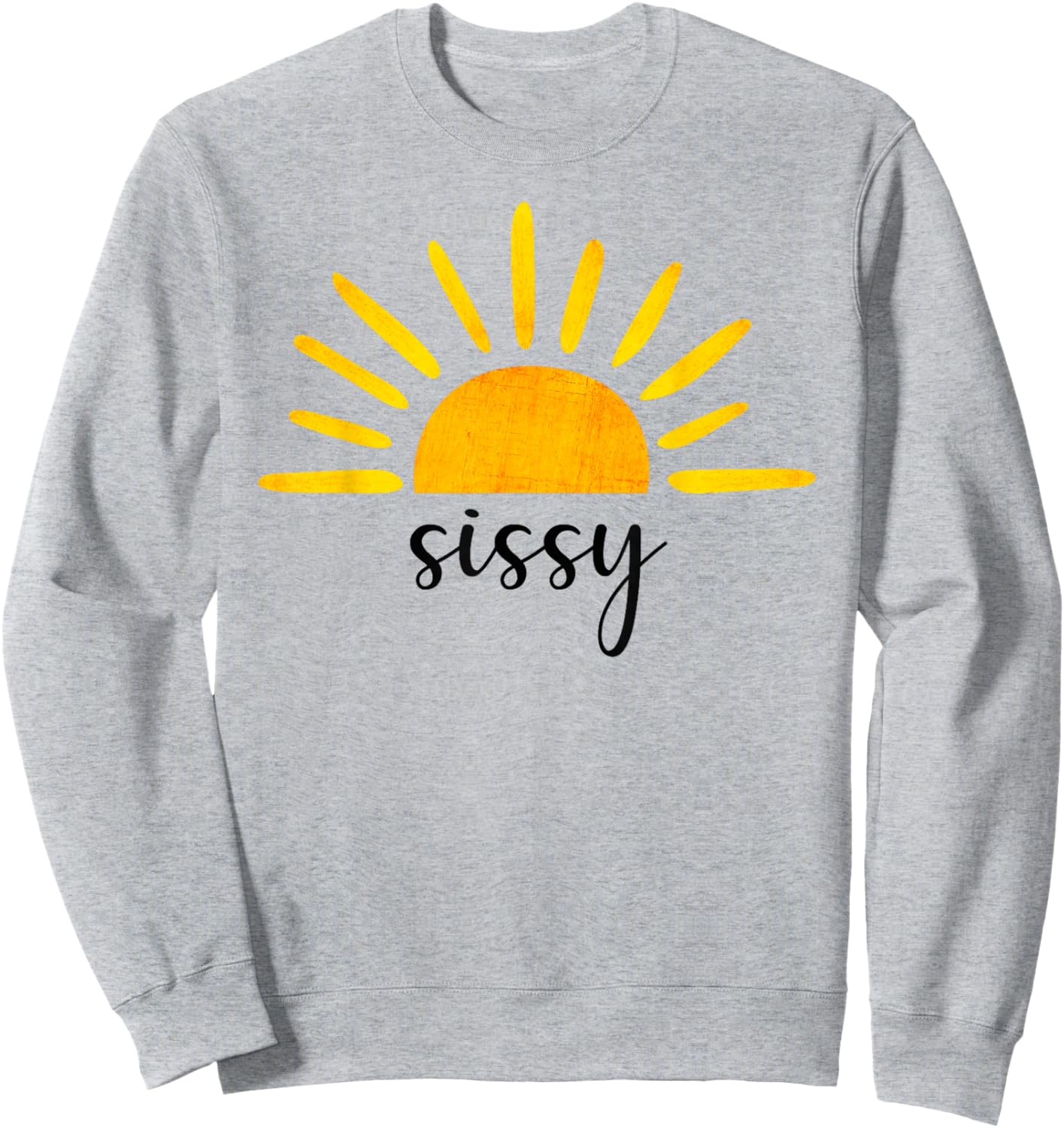 Sissy of The Birthday First Trip Around the Sun Birthday Sweatshirt - Sweatshirt | Ash