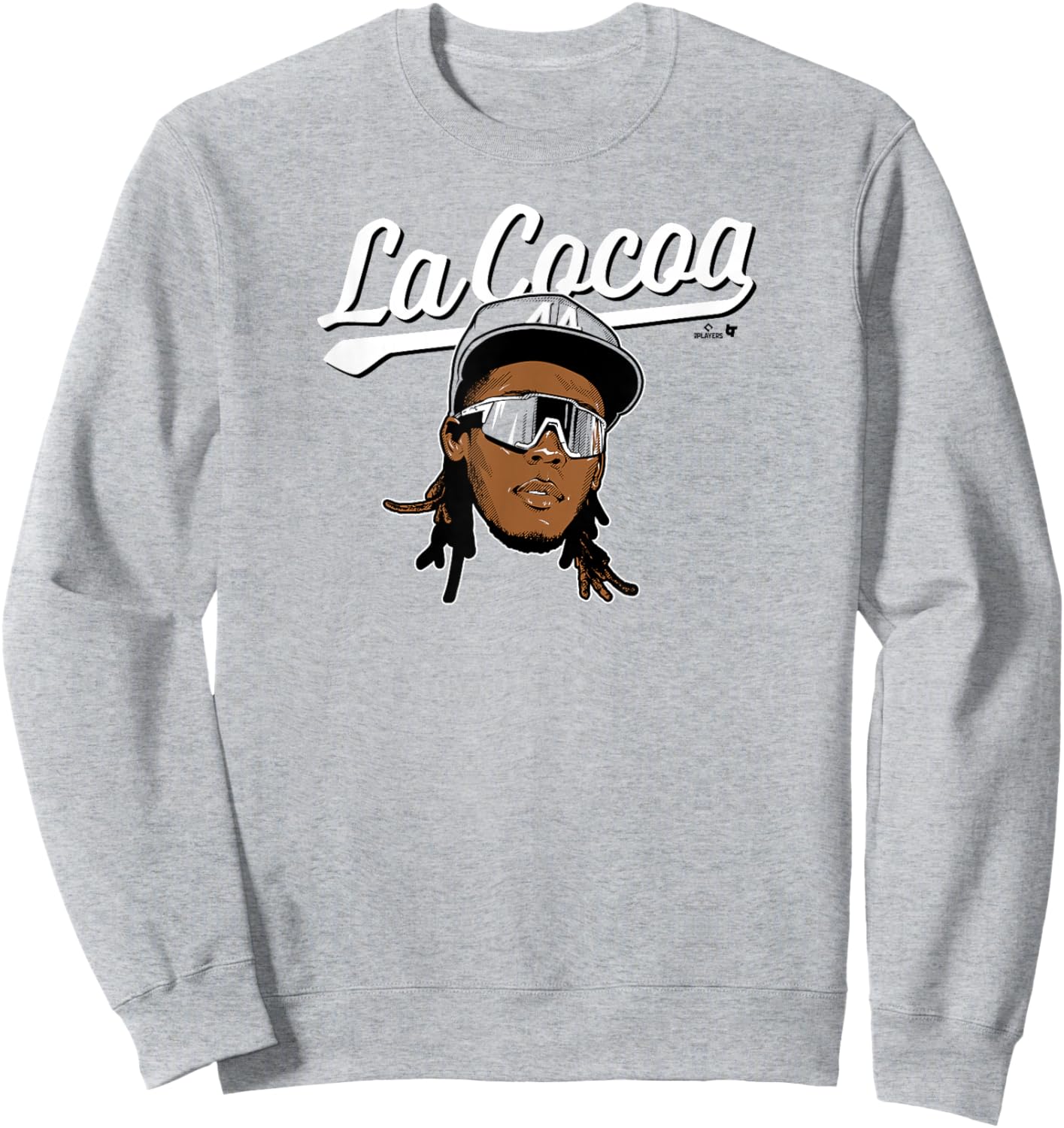 Elly De La Cruz - La Cocoa - Cincinnati Baseball Sweatshirt - Sweatshirt | Ash