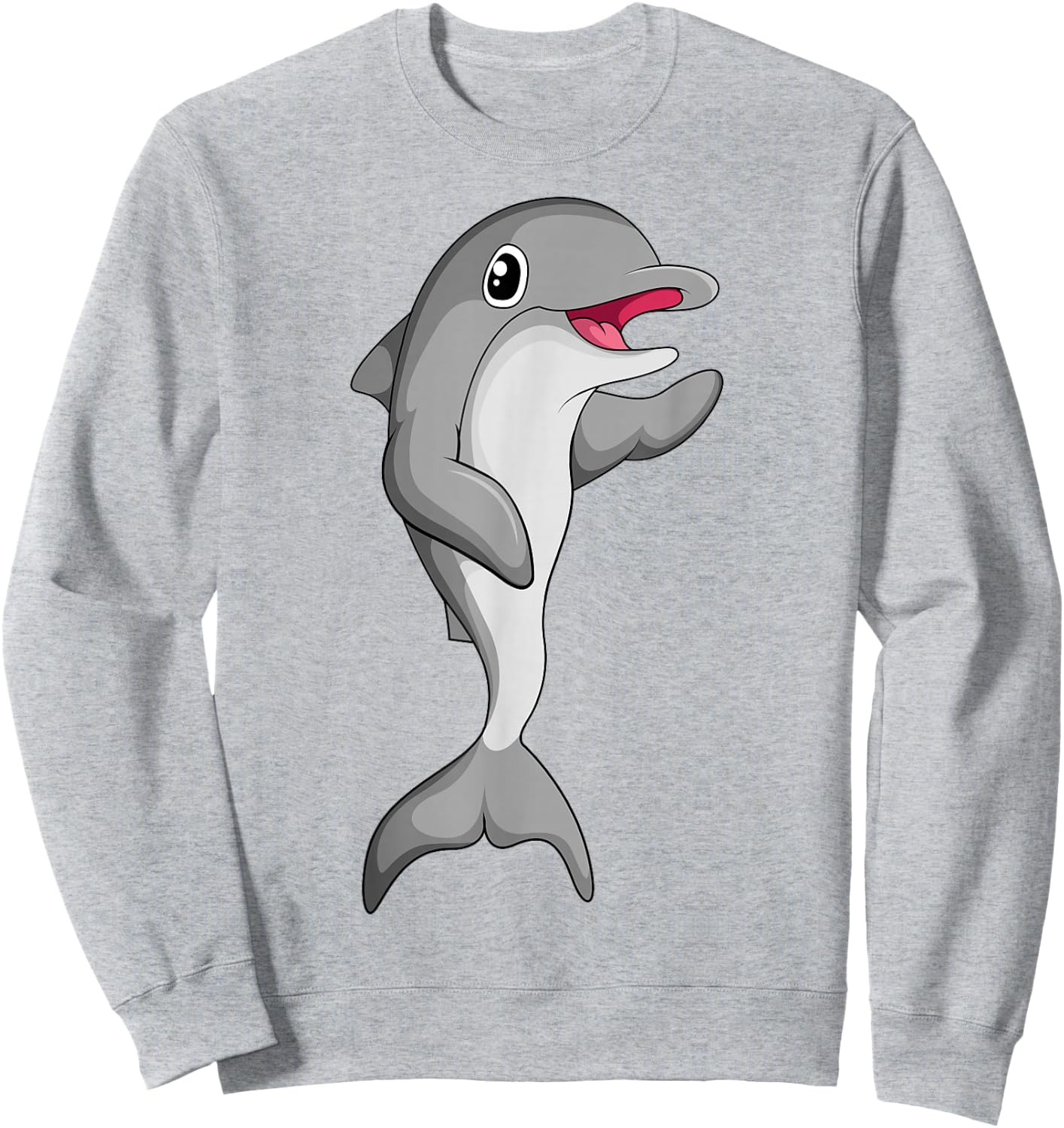 Dolphin Children's Girls Boys Dolphins Sweatshirt - Sweatshirt | Ash