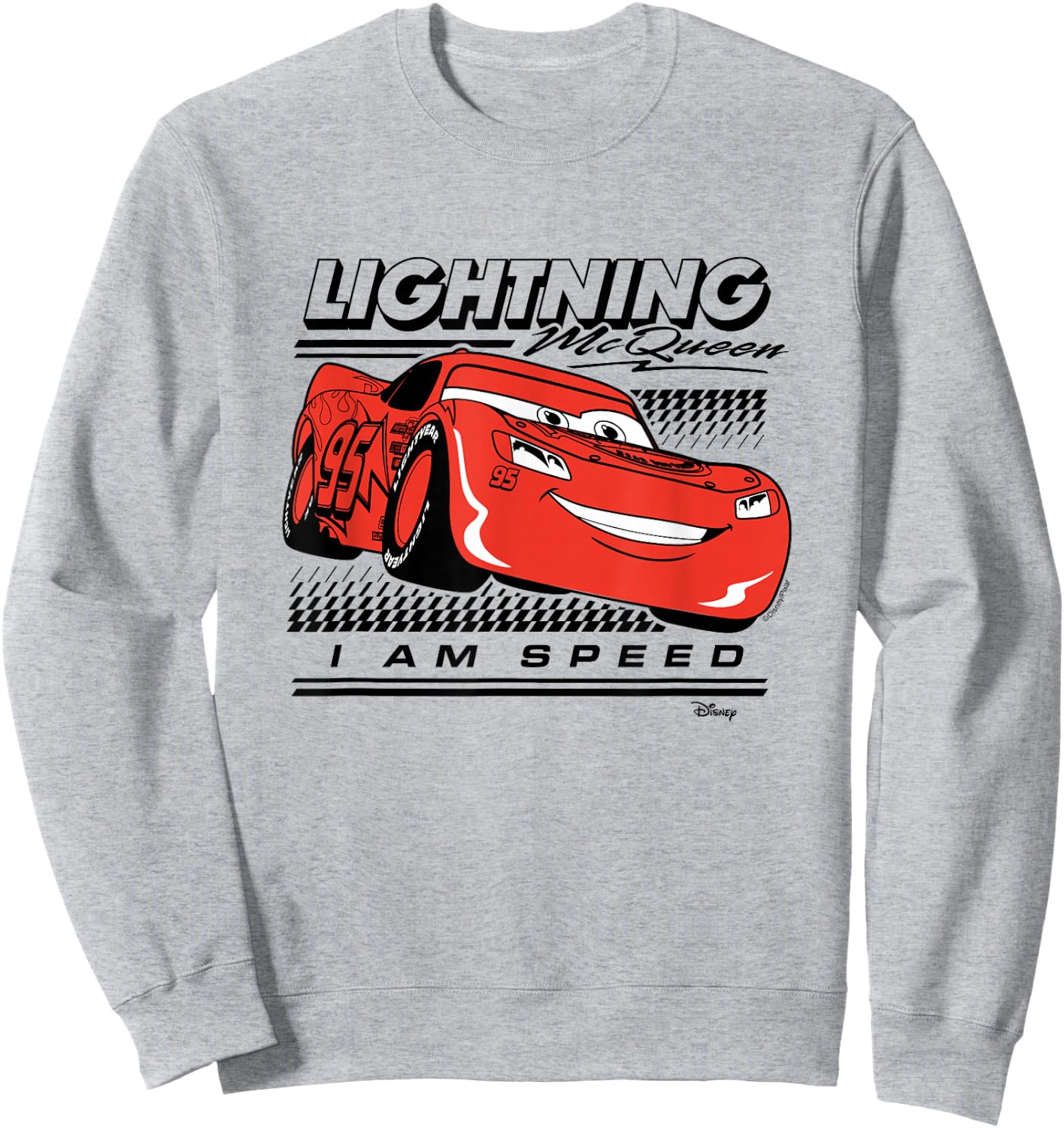 Cars - LMQ I am Speed Sweatshirt - Sweatshirt | Ash