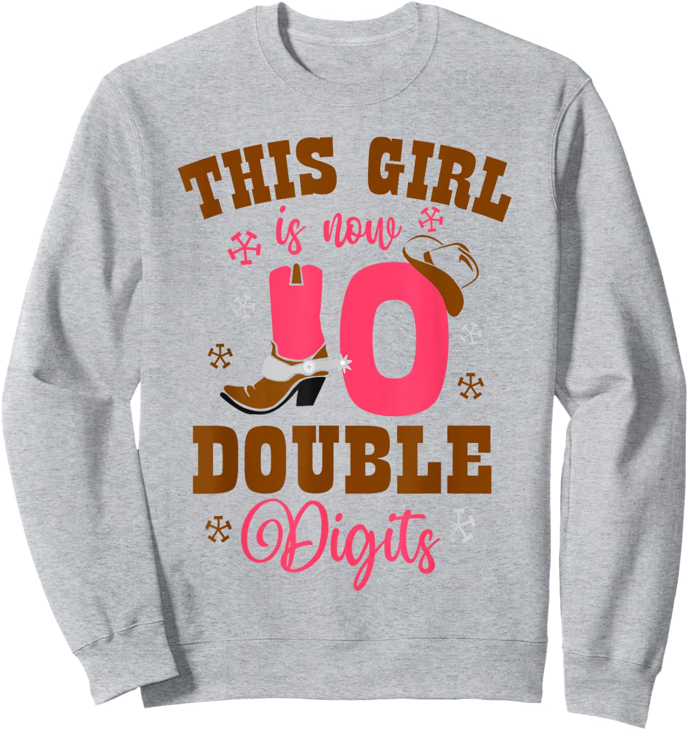 It's My 10th Birthday This Girl Is Now 10 Years Old Teengirl Sweatshirt - Sweatshirt | Ash