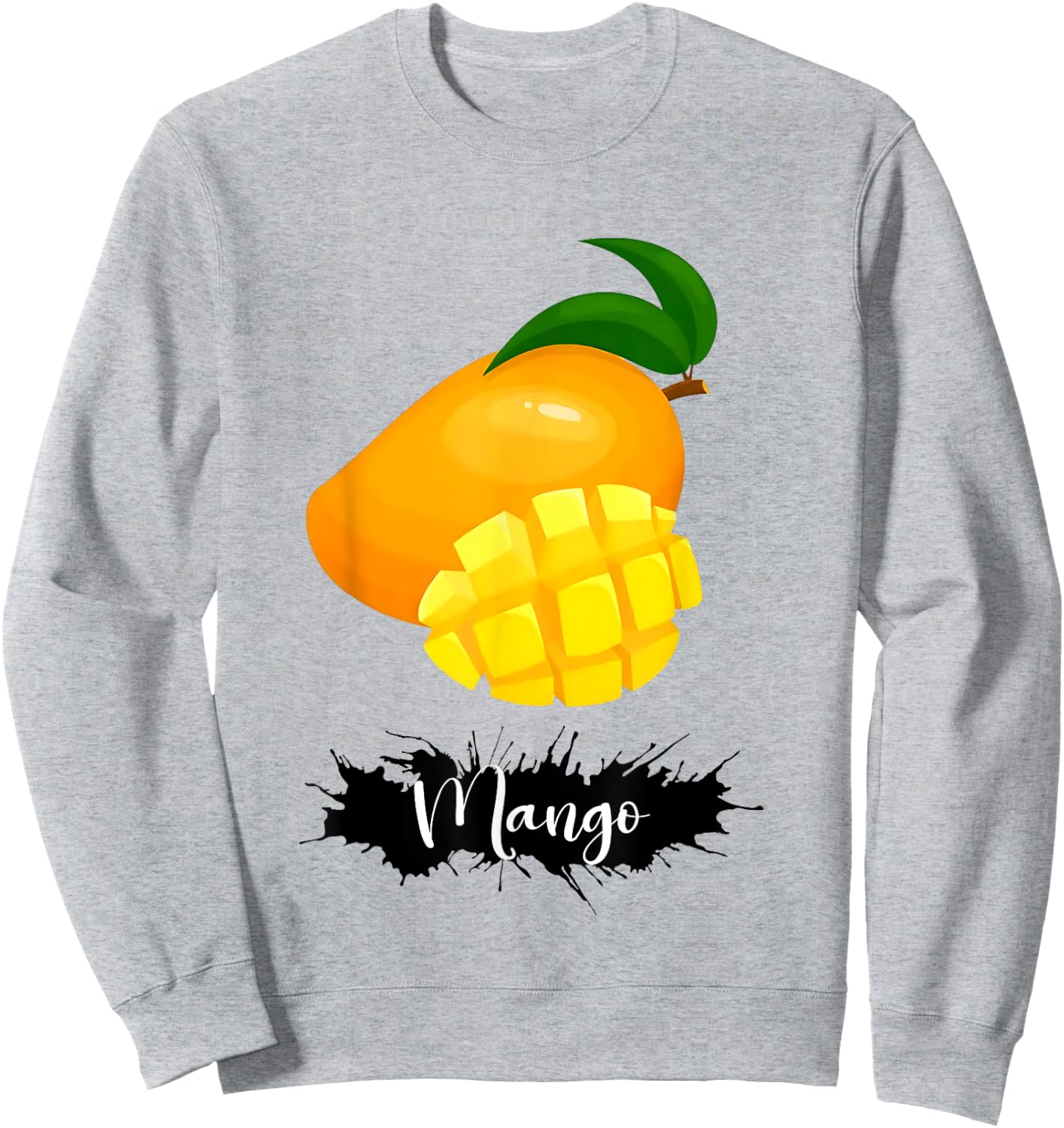 Love Mango women Shirt mango Lovers , kids and girls Sweatshirt - Sweatshirt | Ash