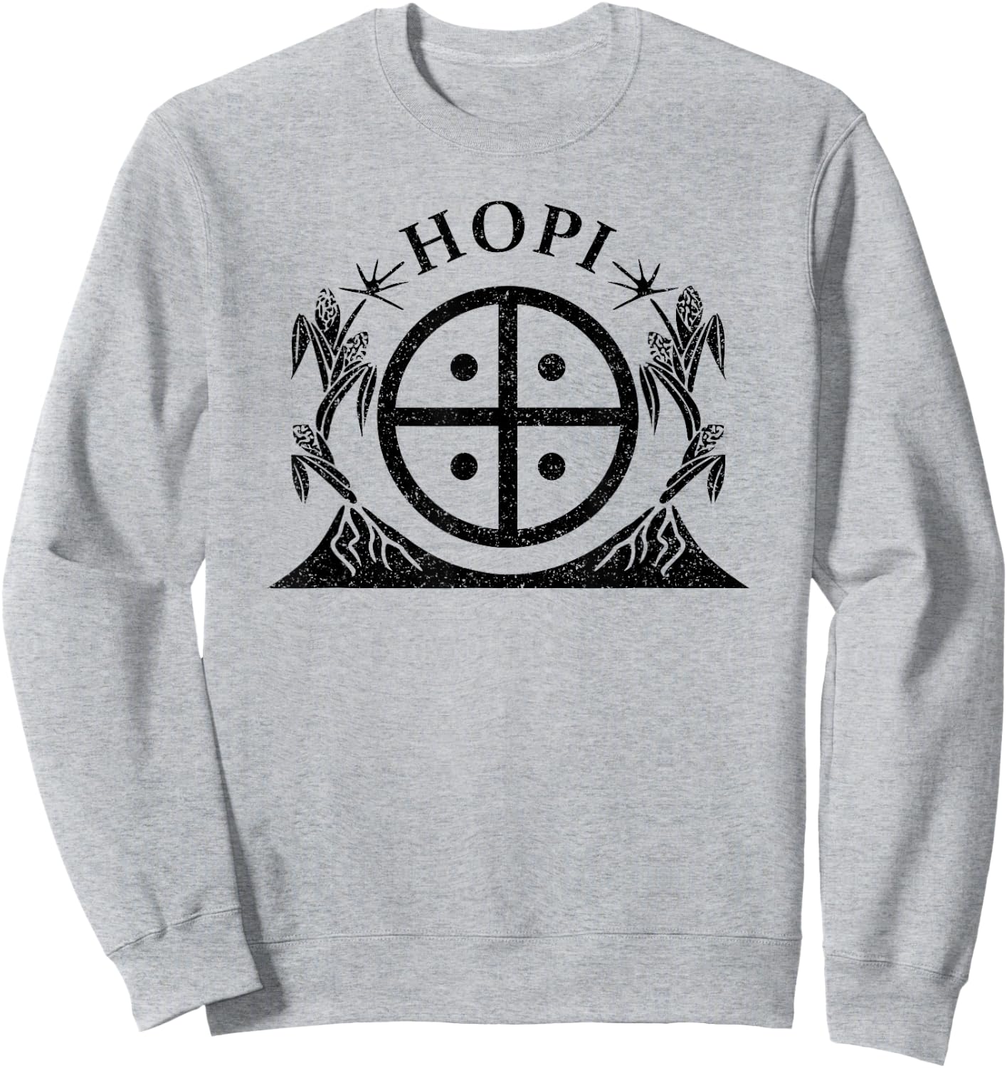 Hopi Nation Native American Indian Flag Reservation Arizona Sweatshirt - Sweatshirt | Ash